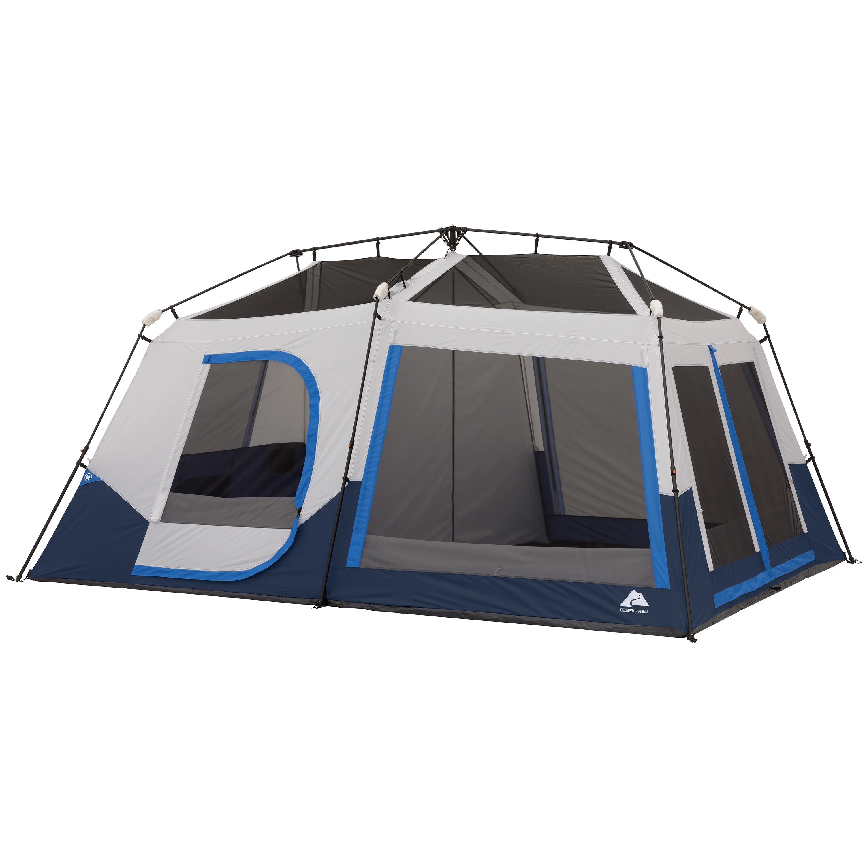 10-Person Cabin Tent with LED Lighted Poles - Image 3