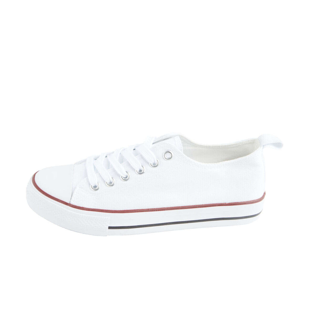 Chaussures toiles femme T36 à 40 blanches