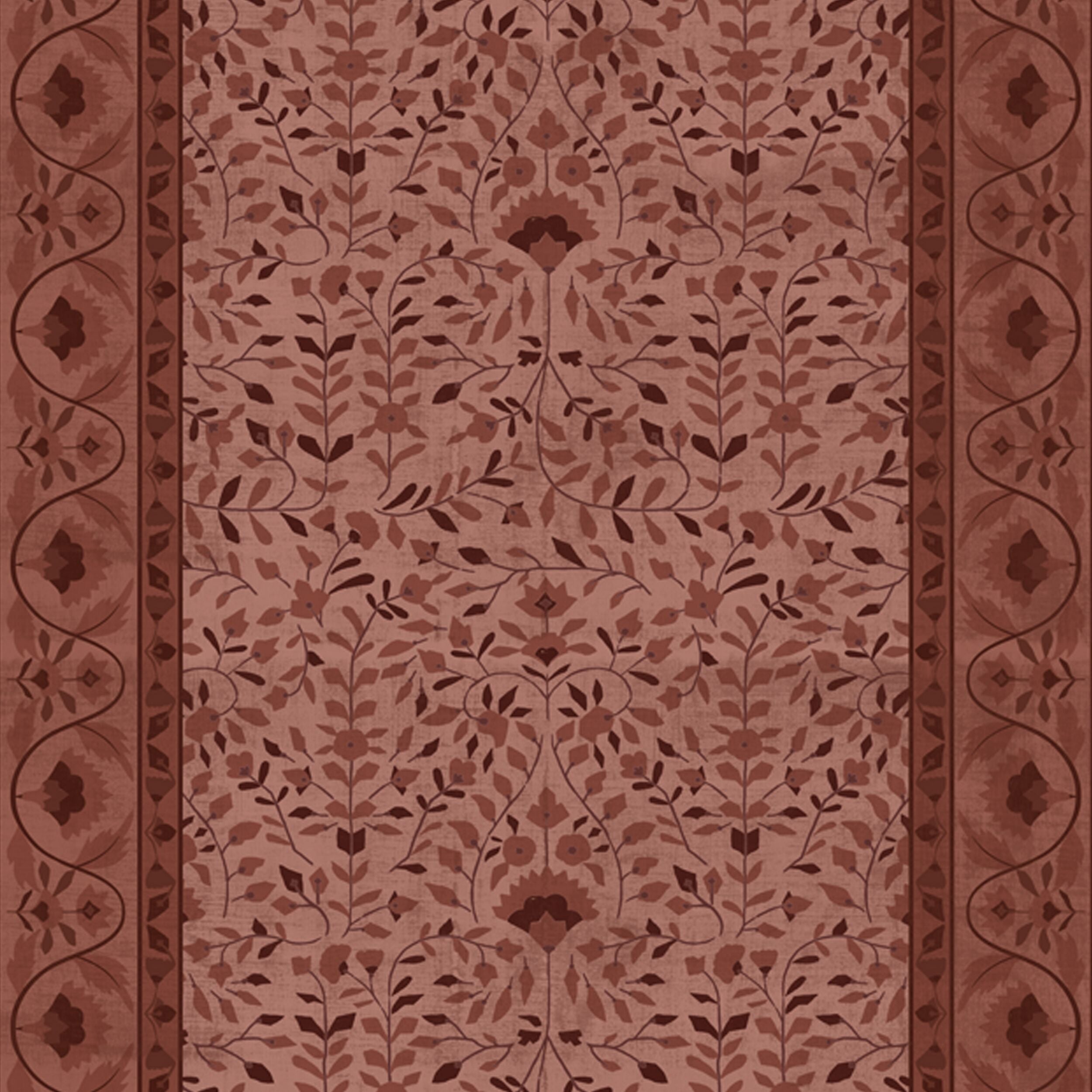 Roselle Silky Soft Washable Runner Sangria 80x200cm