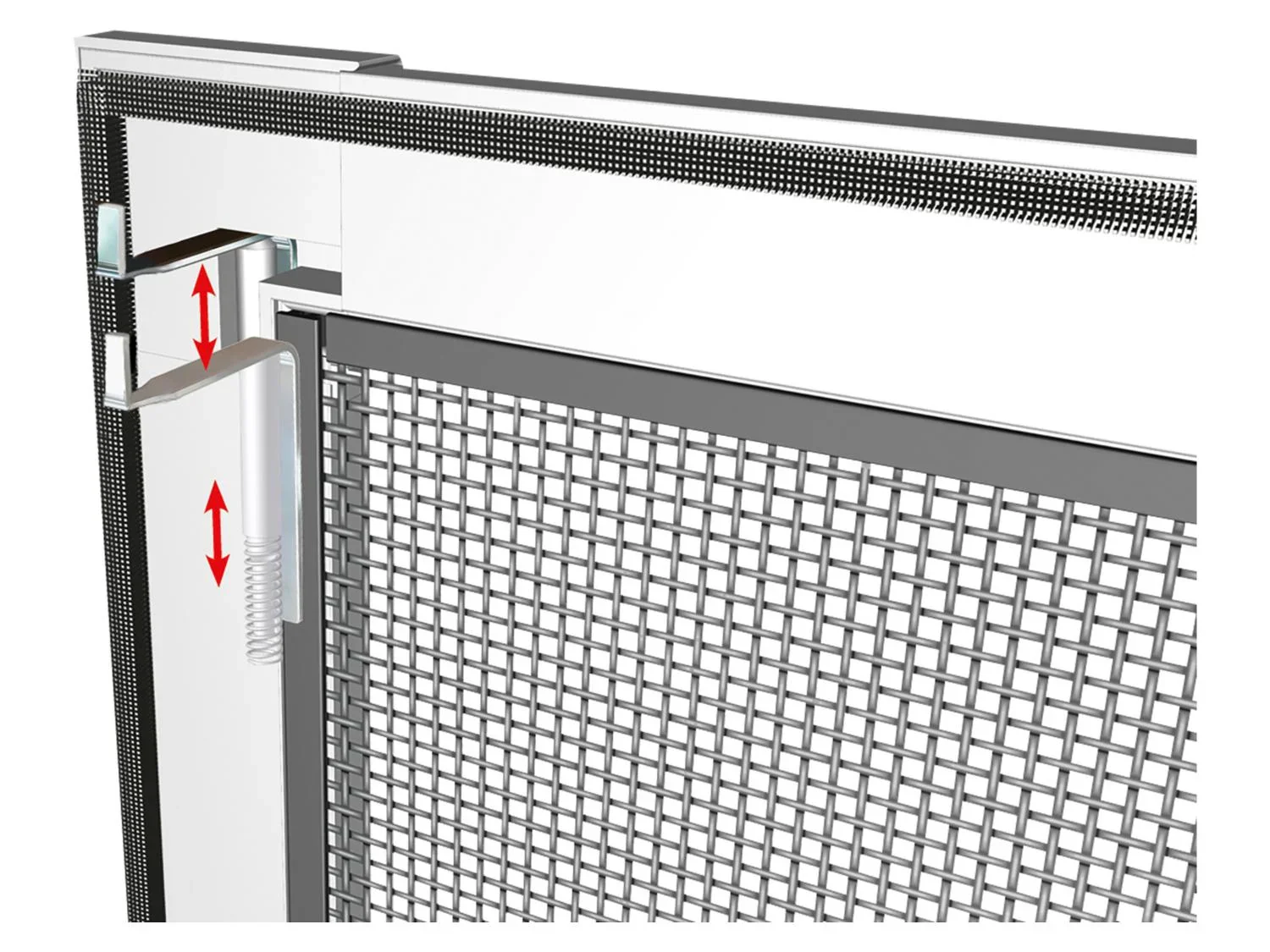 LIVARNO Moustiquaire de fentre en aluminium, 130 x 150 cm