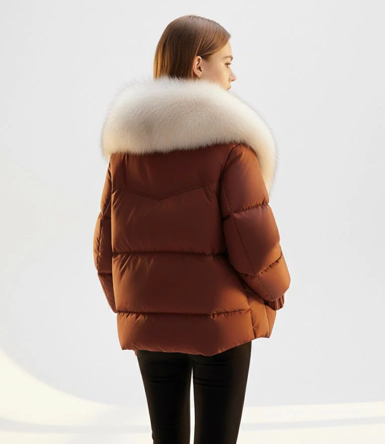 Élodine | Manteau élégant au col affirmé