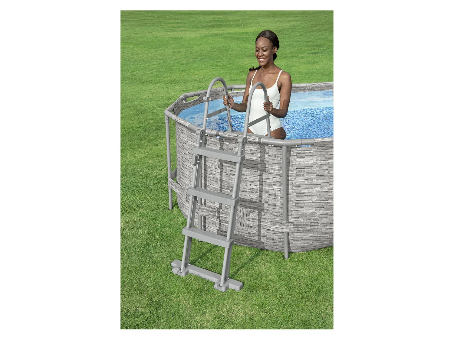 Bestway chelle de piscine Flowclear, 107 cm