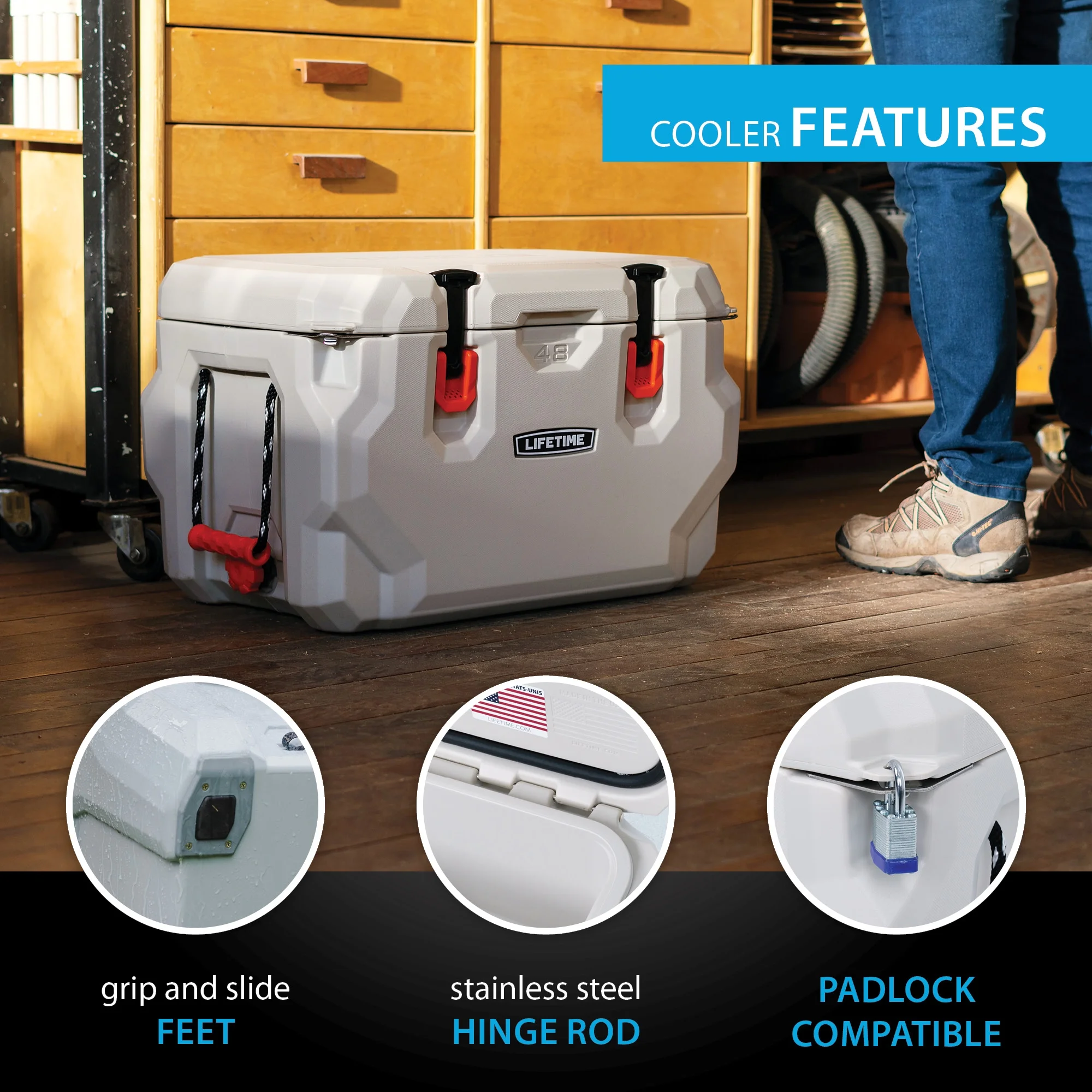 48 Quart High Performance Cooler 91209 - Image 7