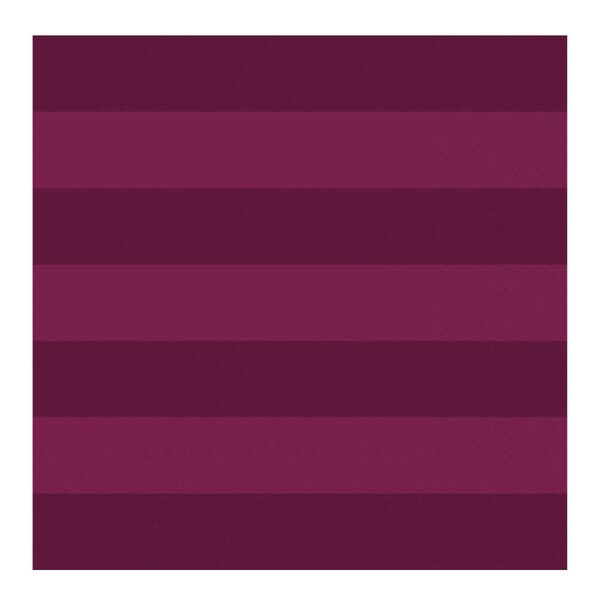 Serviett 33x33 cm 20 stk Block Stripe Berry