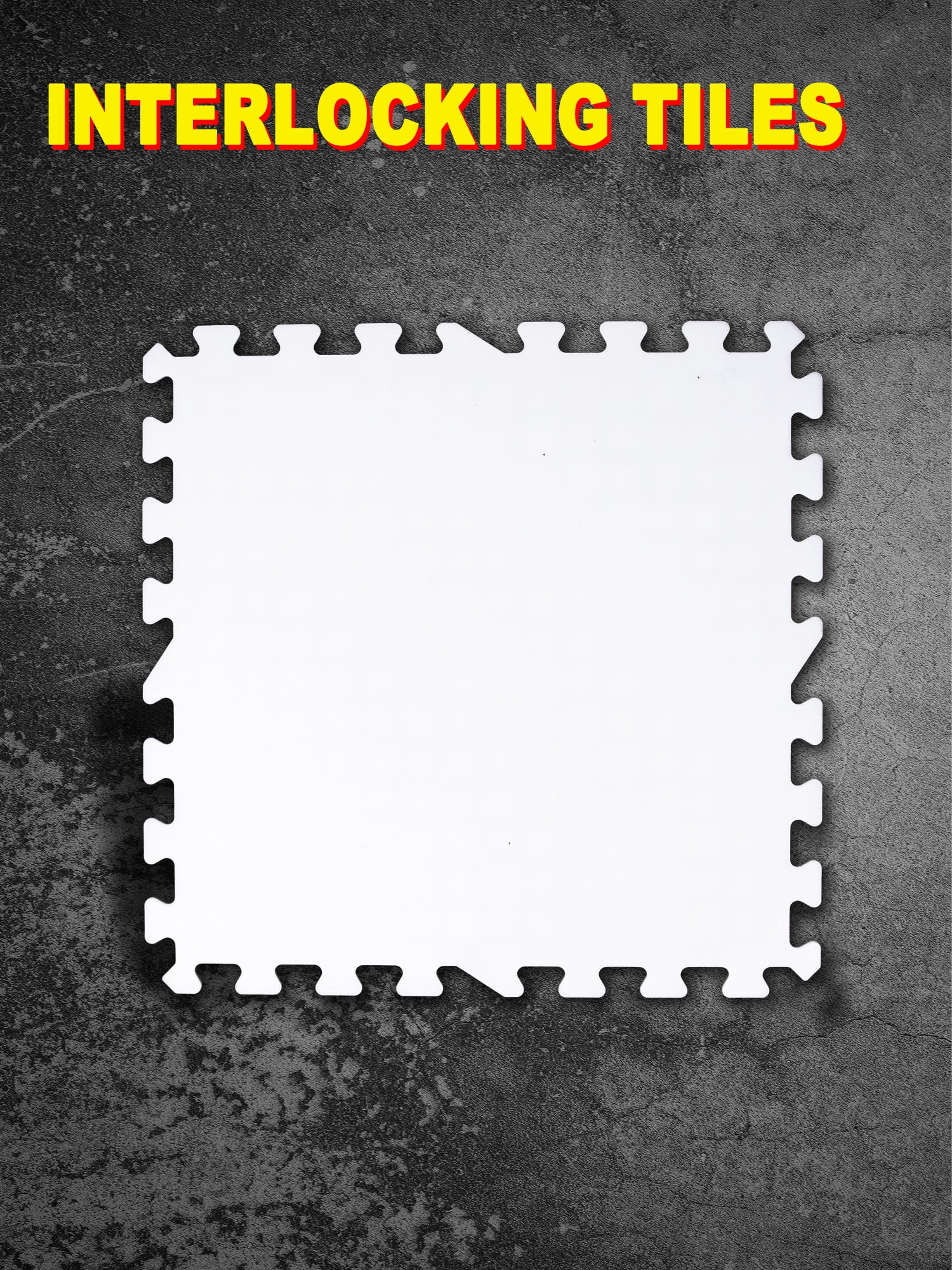 Hockey Synthetic Ice Tiles, 12 Pack 18" x 18" Hockey Flooring Tiles, Expandable Hockey Training Surface, Easy to Assemble - Image 4
