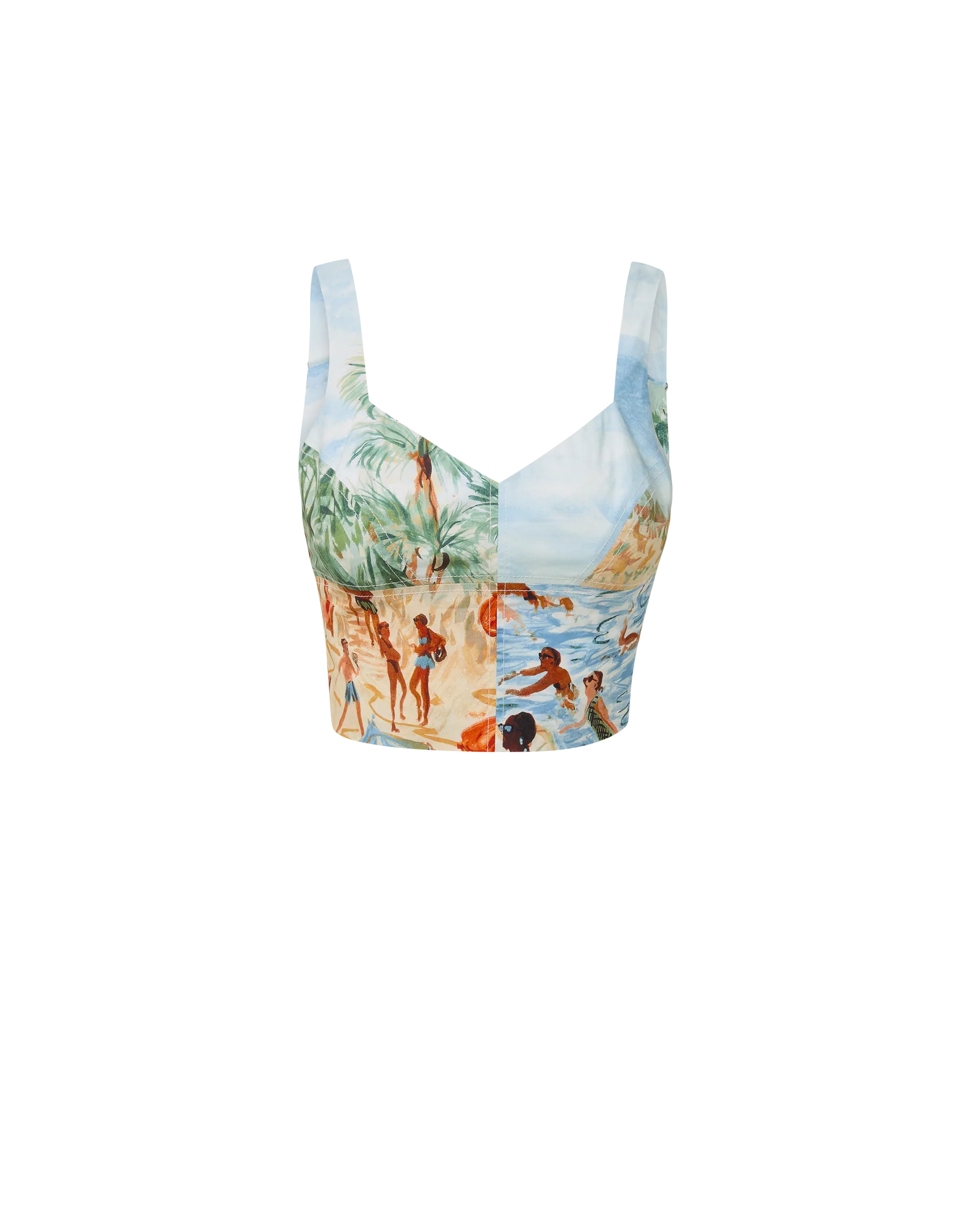 Vonette Printed Tank Top