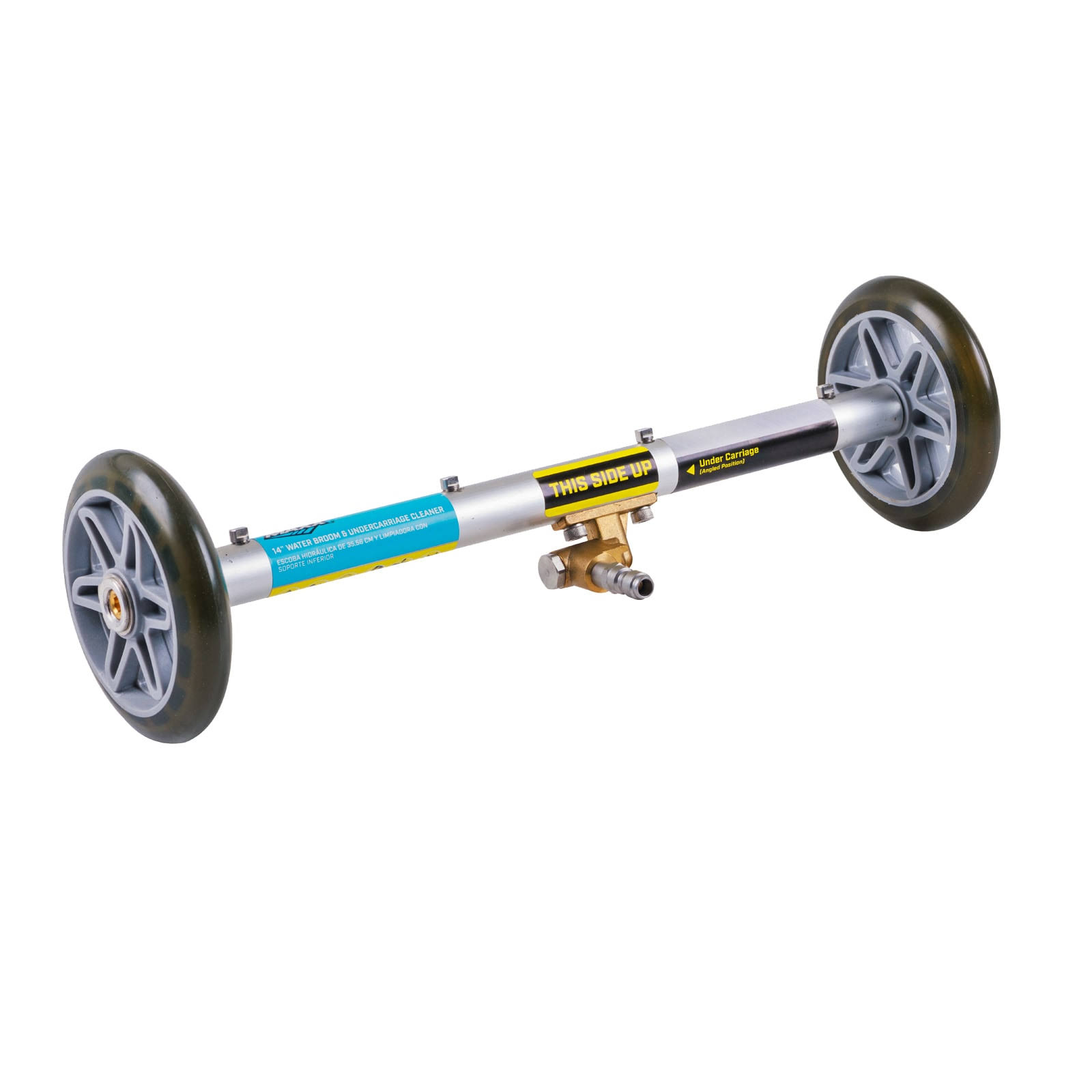 SurfaceMaxx 14-in 3300 PSI Scrubbing Broom for Gas and Electric Pressure Washers | SGY-PWA97