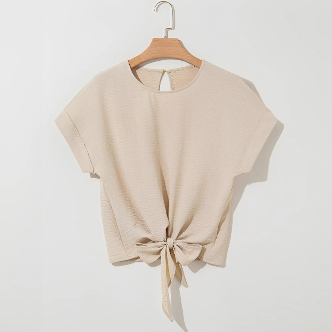 Kalea - Blouse élégante à manches courtes