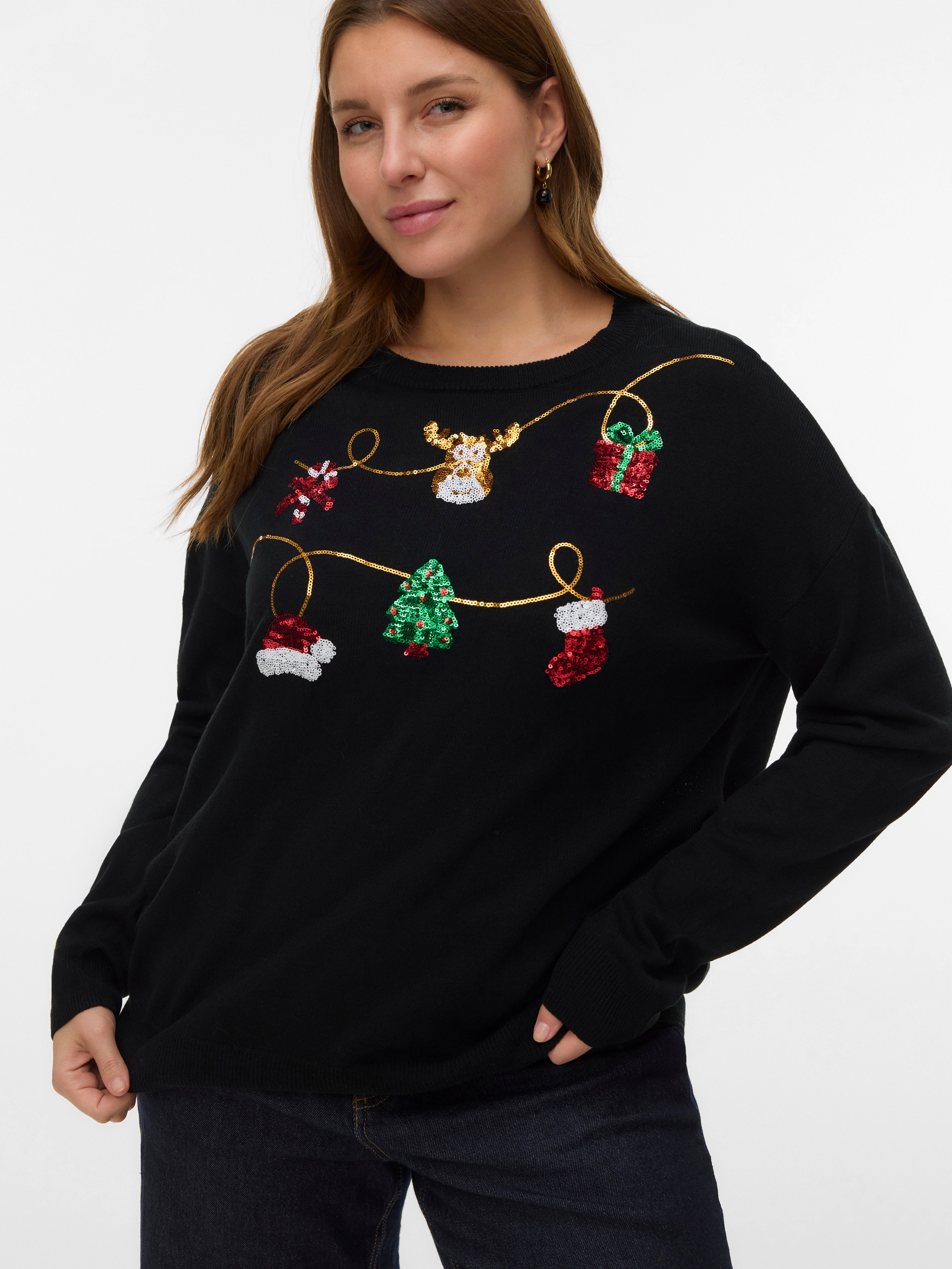 VERO MODA® VMCGLITTER Knitted pullover