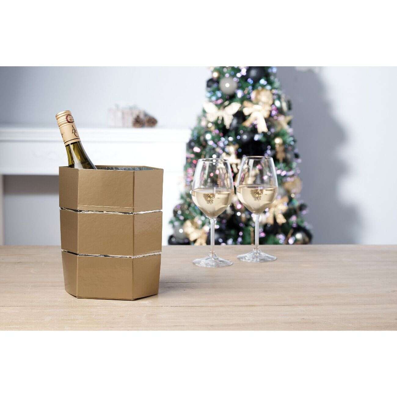 Seau à glace pliable