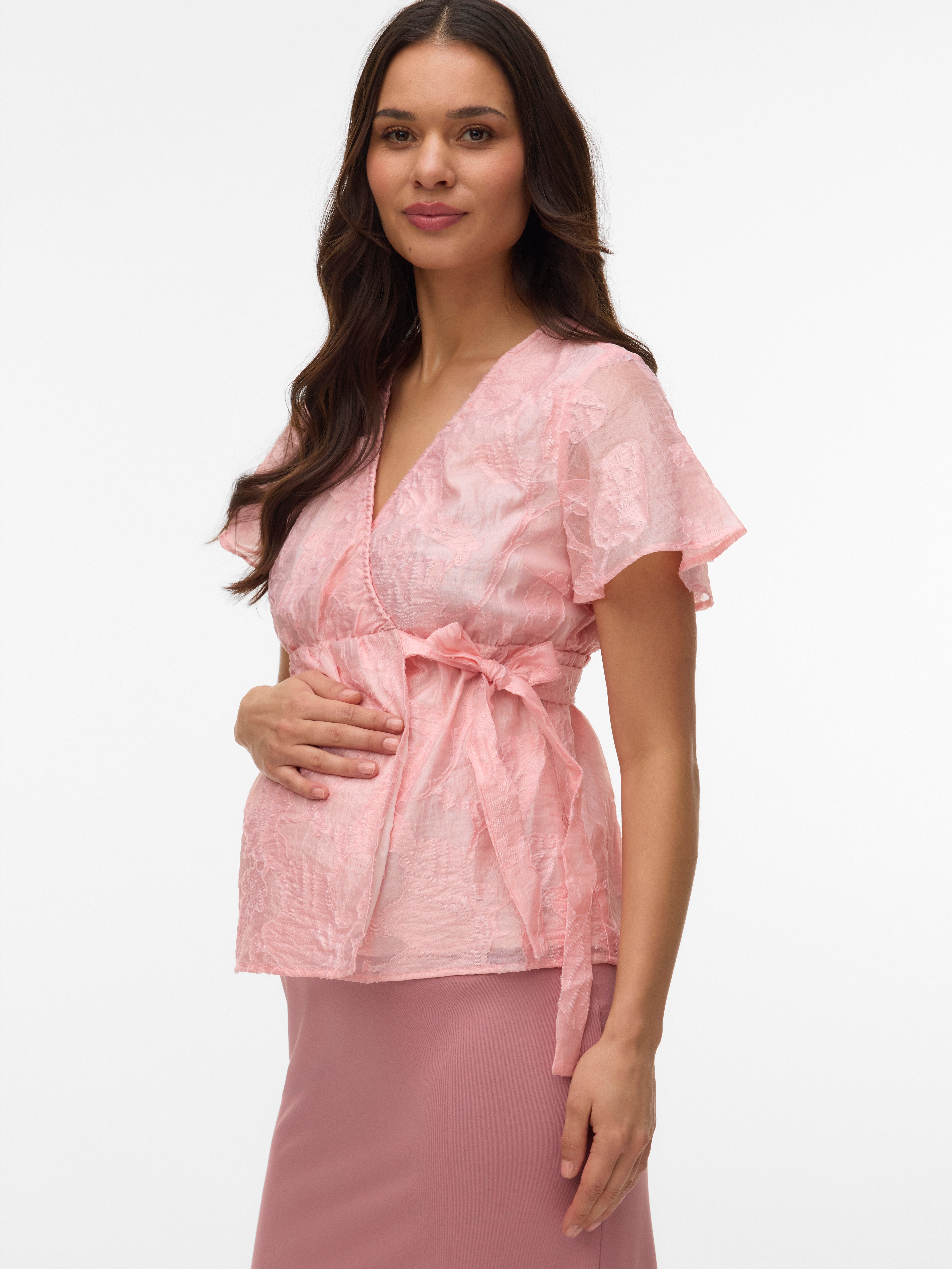 VERO MODA® Regular Fit V-Neck Top