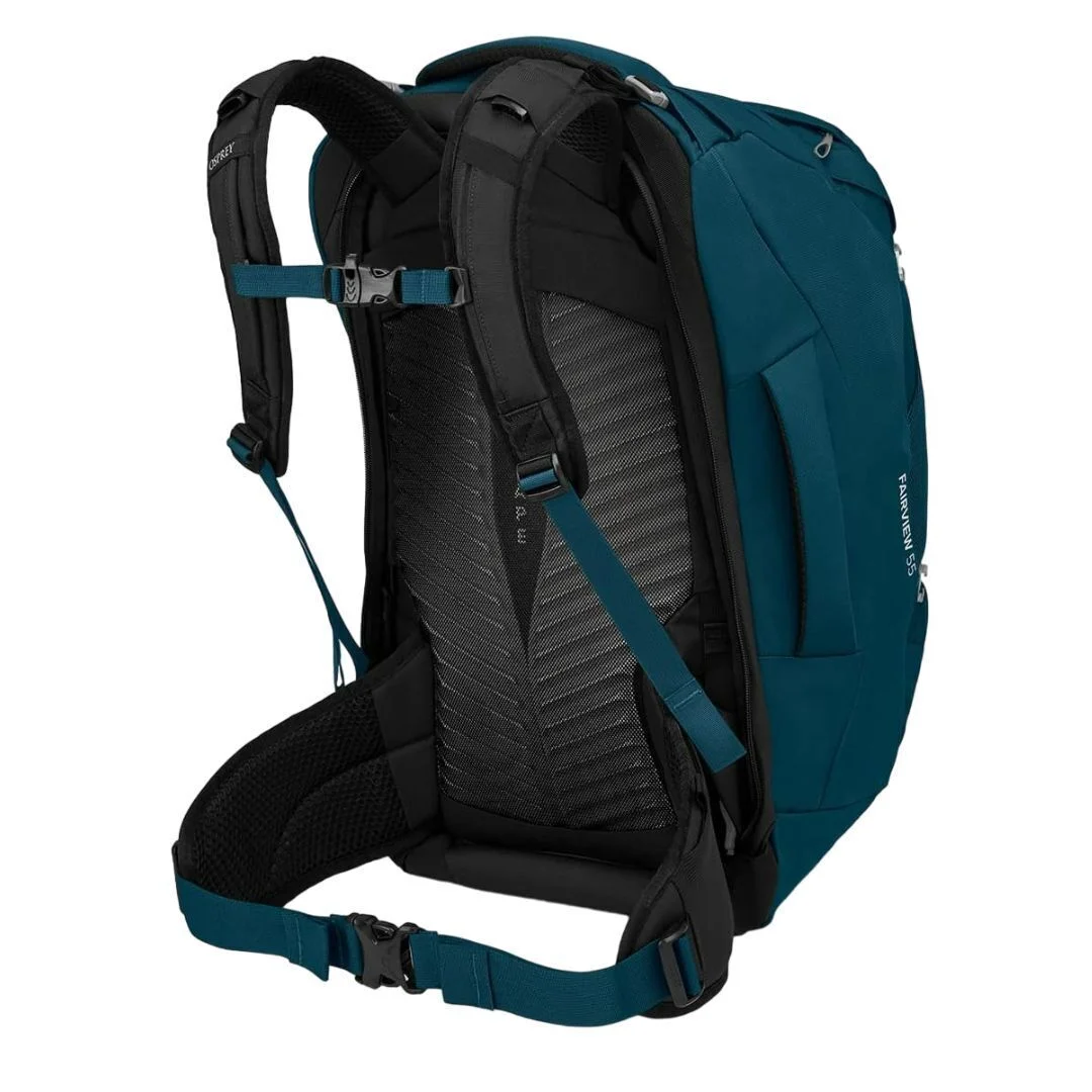 Fairview 55L Womens Travel Backpack Night Jungle Blue(Night Jungle Blue) - Image 4