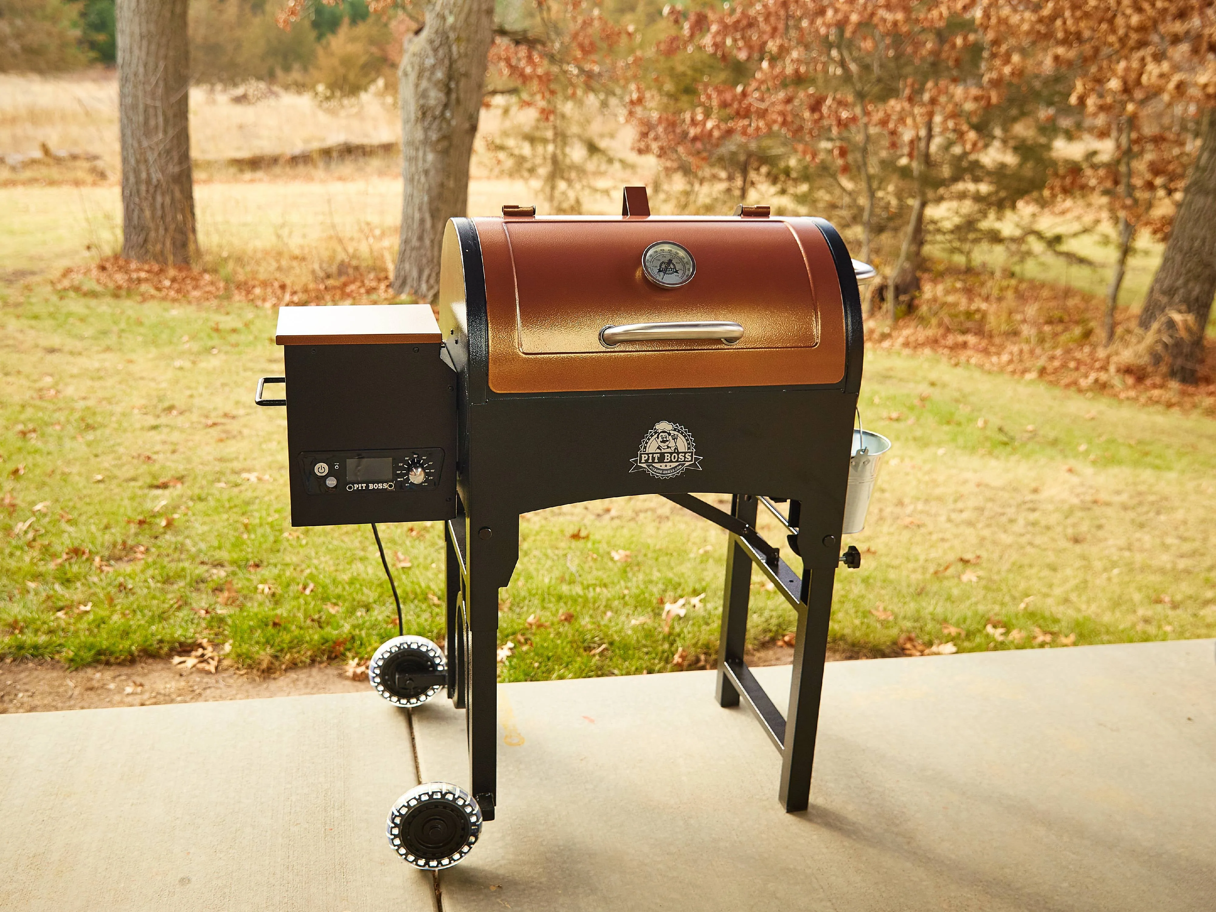 Pit Boss 340 Sq in Portable Tailgate, Camp Pellet Grill with Folding Legs Image 6