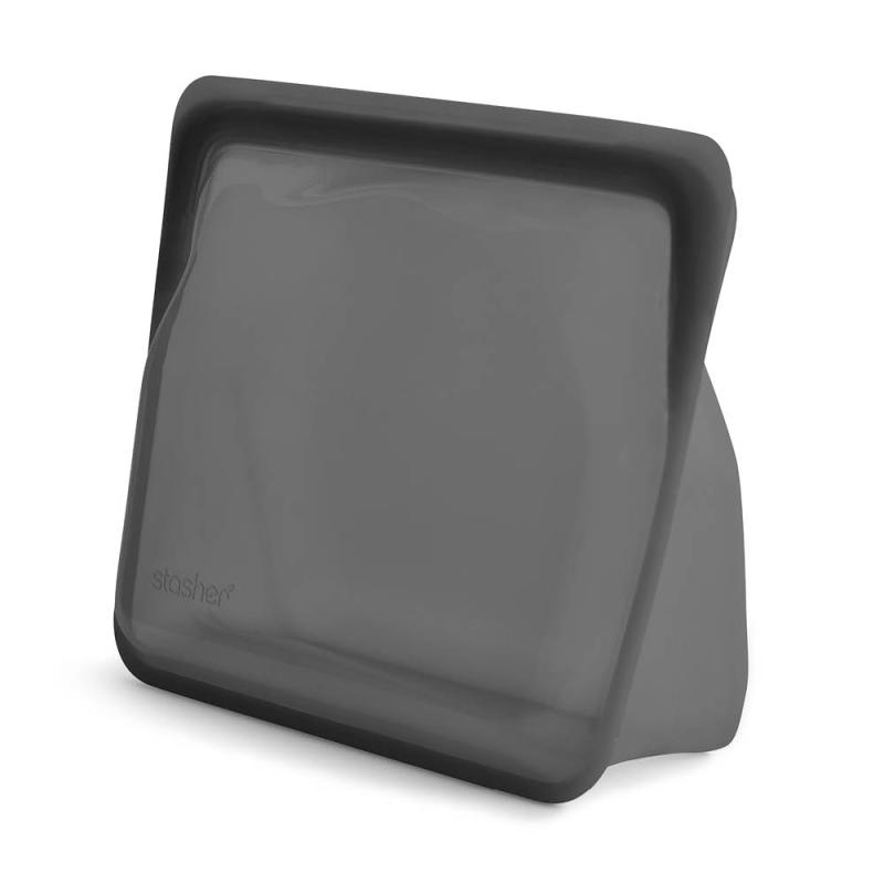 Stand-up silikonpose medium 1,66L svart