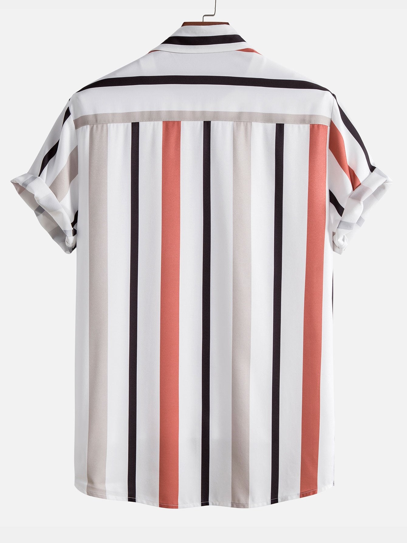 Chemise rayée à boutons
