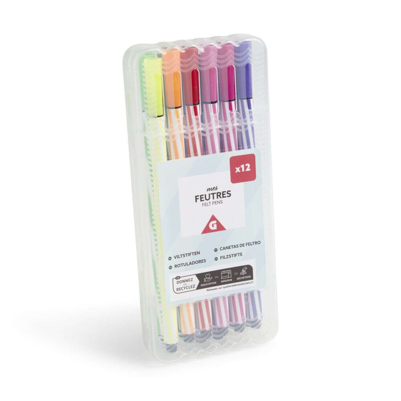 Feutre x12