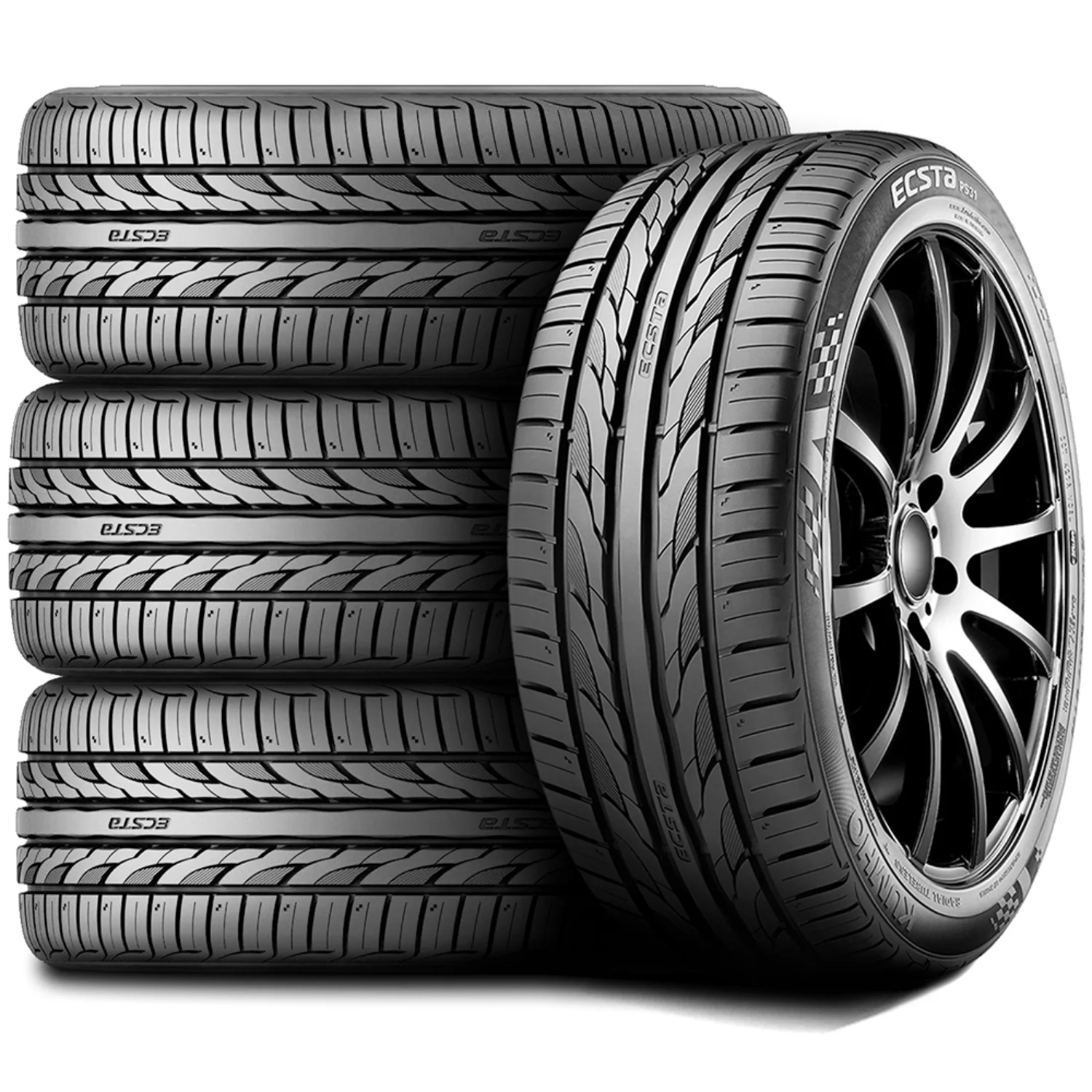 Pair of 2 Ecsta PS31 225/45ZR18 225/45R18 91W XL dc High Performance Summer Tires - Image 5