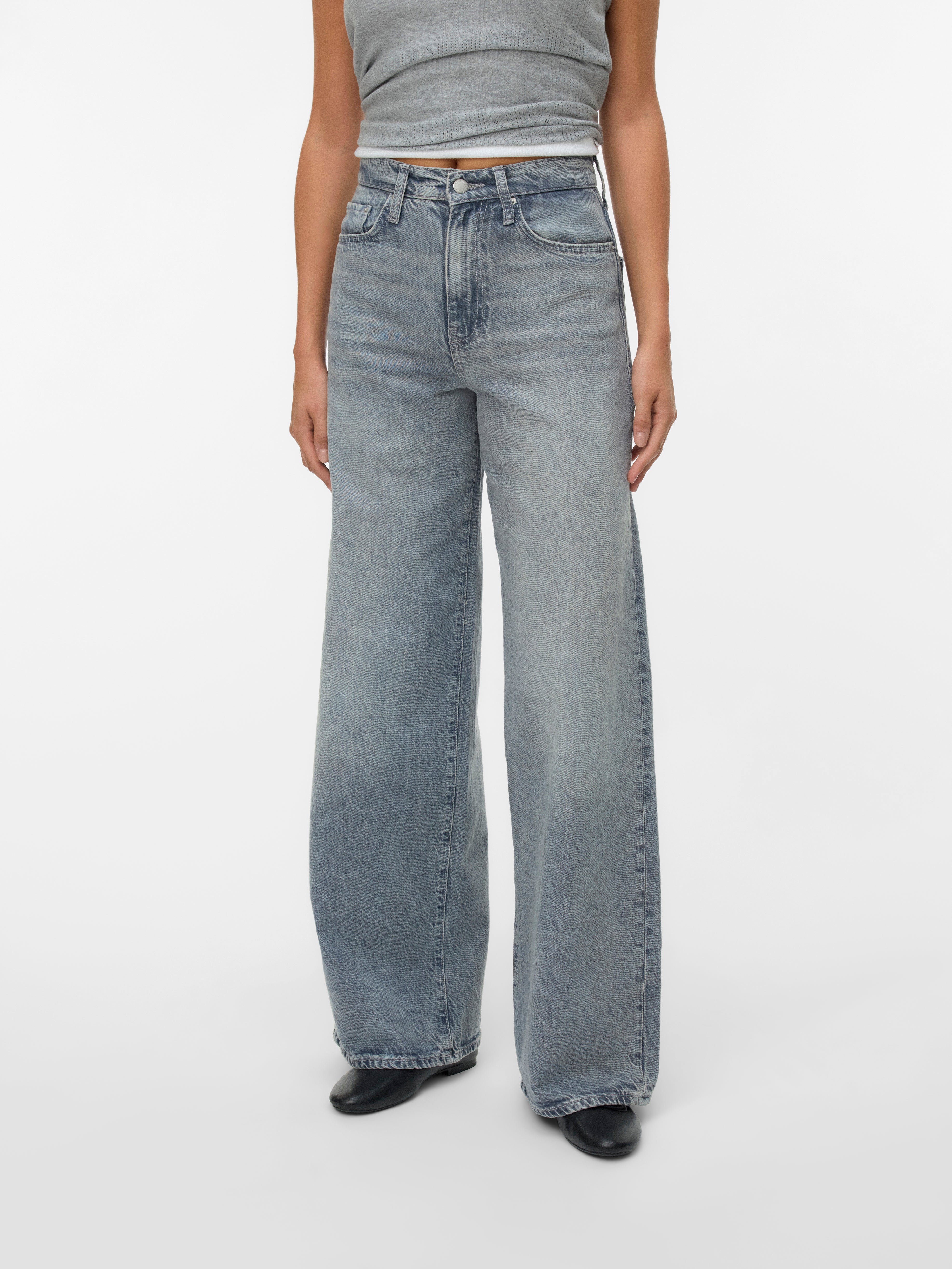 VERO MODA® VMELINA Super high rise Wide Leg Fit Jeans