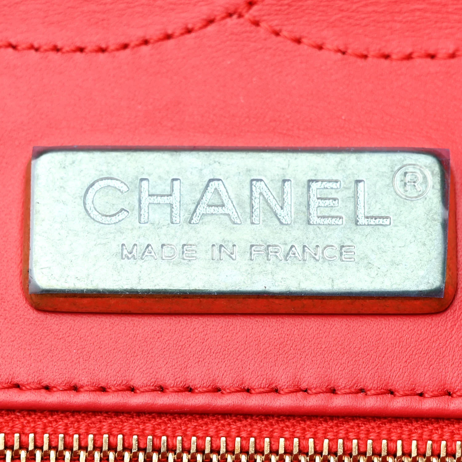 Alligator Jumbo Double Flap Red