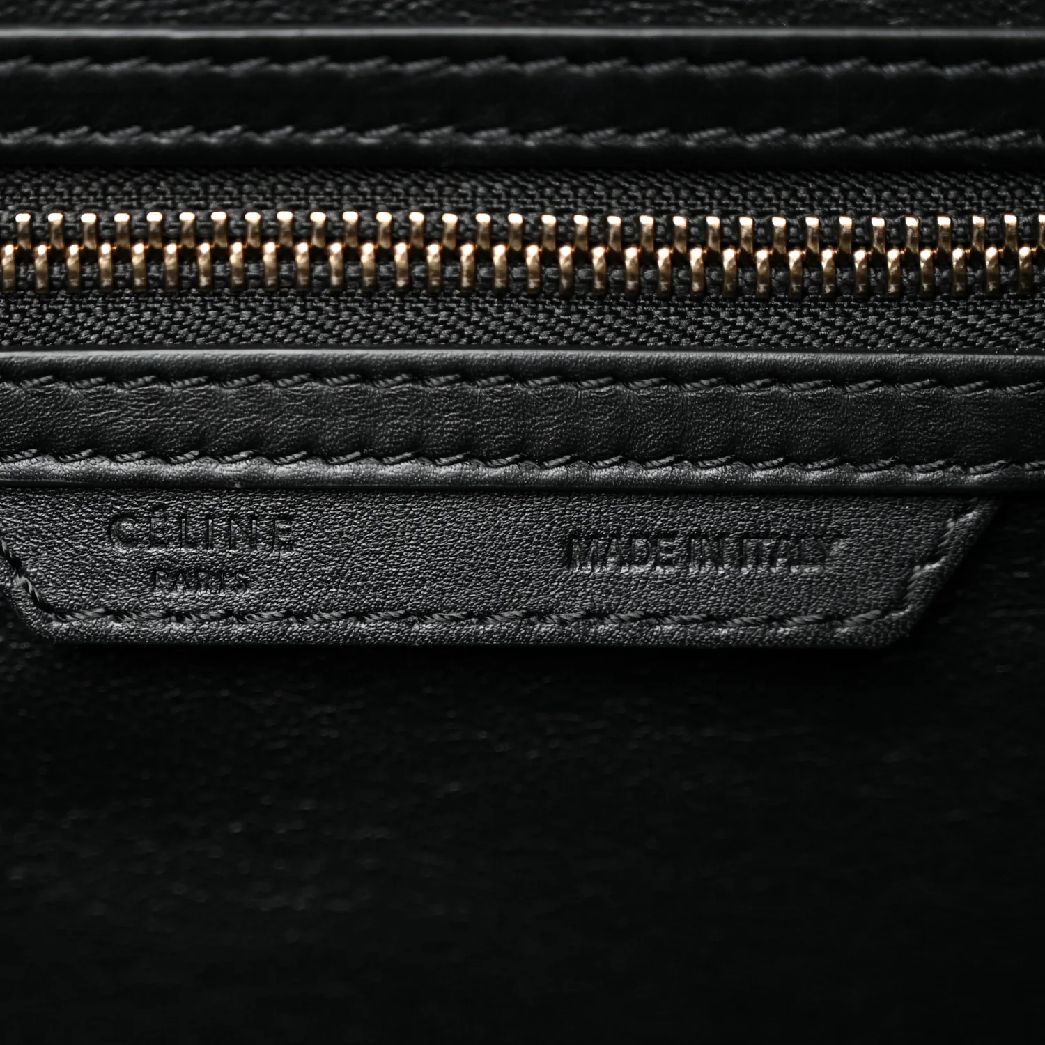 Velluto Calfskin Mini Tri-Color Luggage Navy