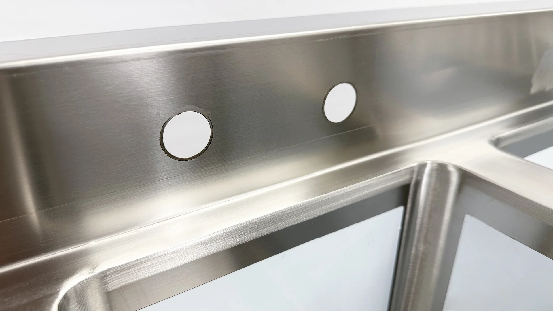 60 In. 3 Compartment Bar Sink with Faucet, NSF Commercial Sink with Drainboard 20 Gauge, Freestanding Stainless Steel Sink
