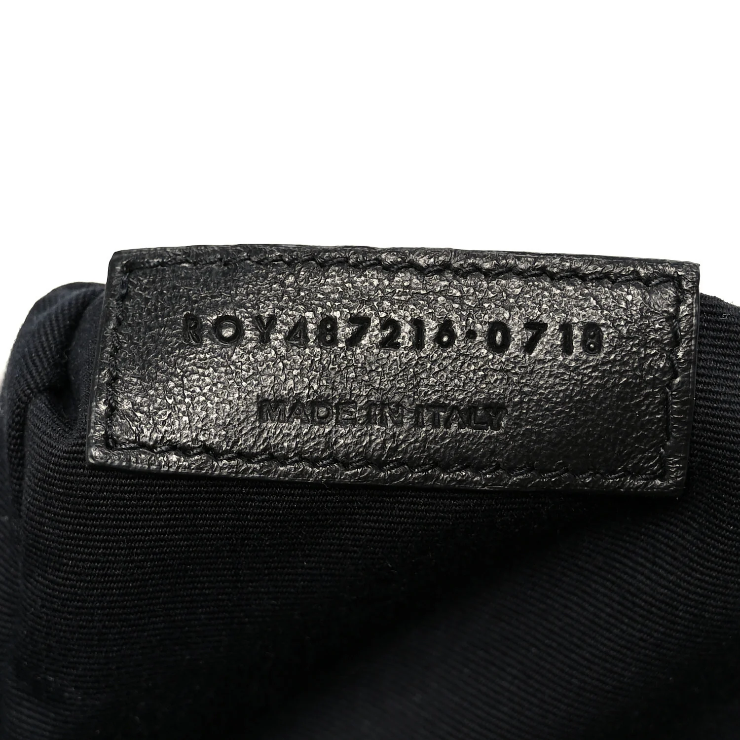 Calfskin Y Quilted Monogram Medium Loulou Chain Satchel Black