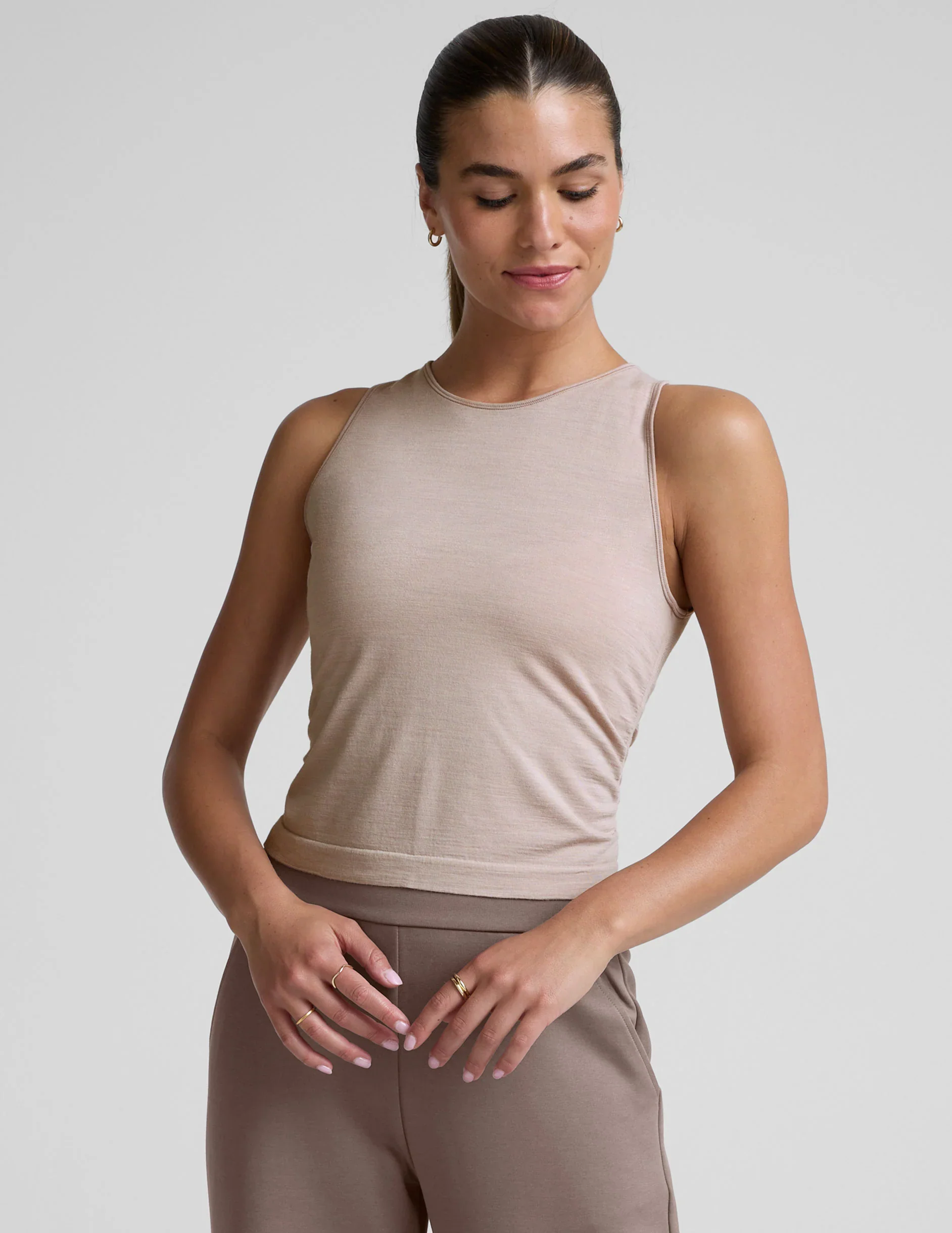 LuxeKnit Merino Wool Racerback Tank