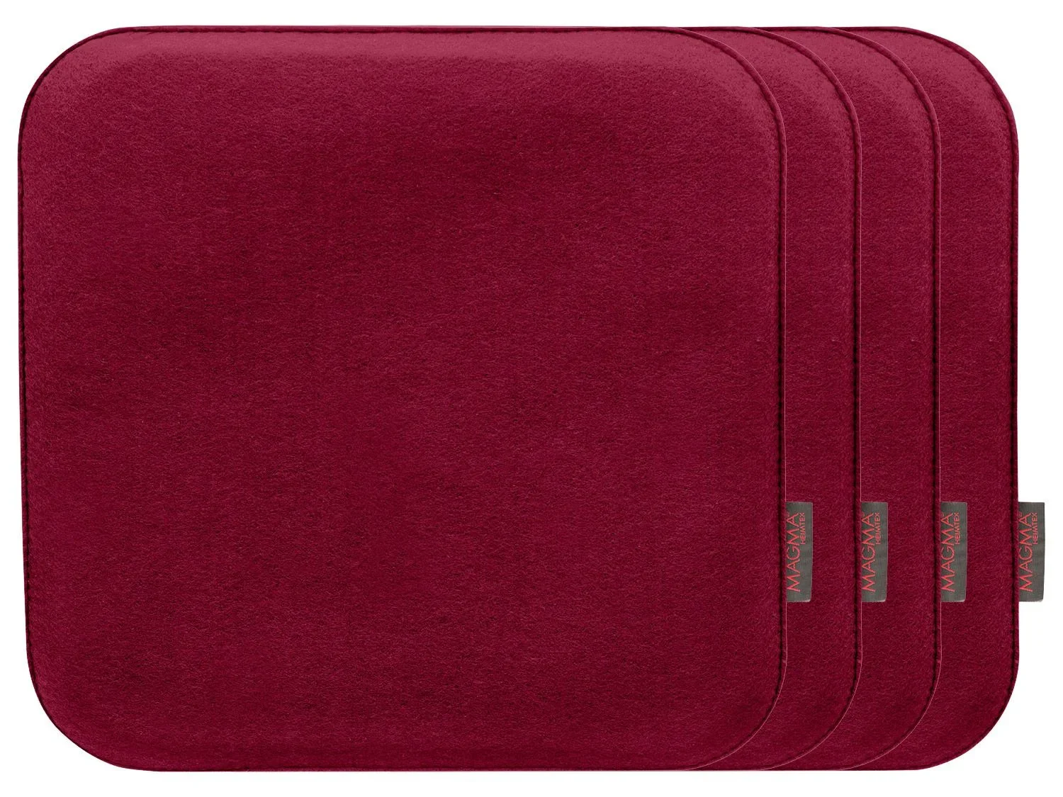 MAGMA Lot de 4 coussins de chaise d'intrieur Avaro