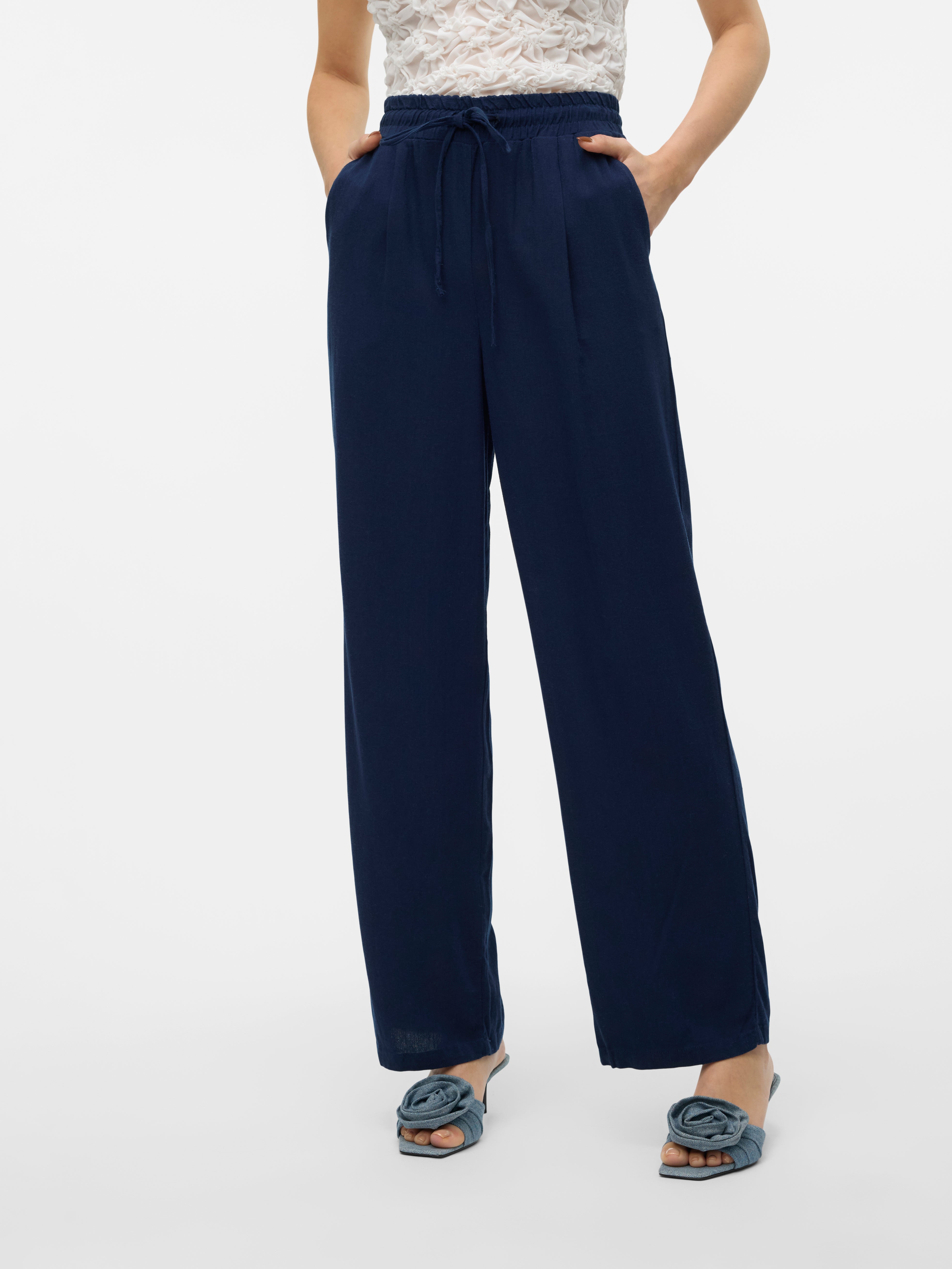 VERO MODA® VMJESMILO Mid waist Trousers
