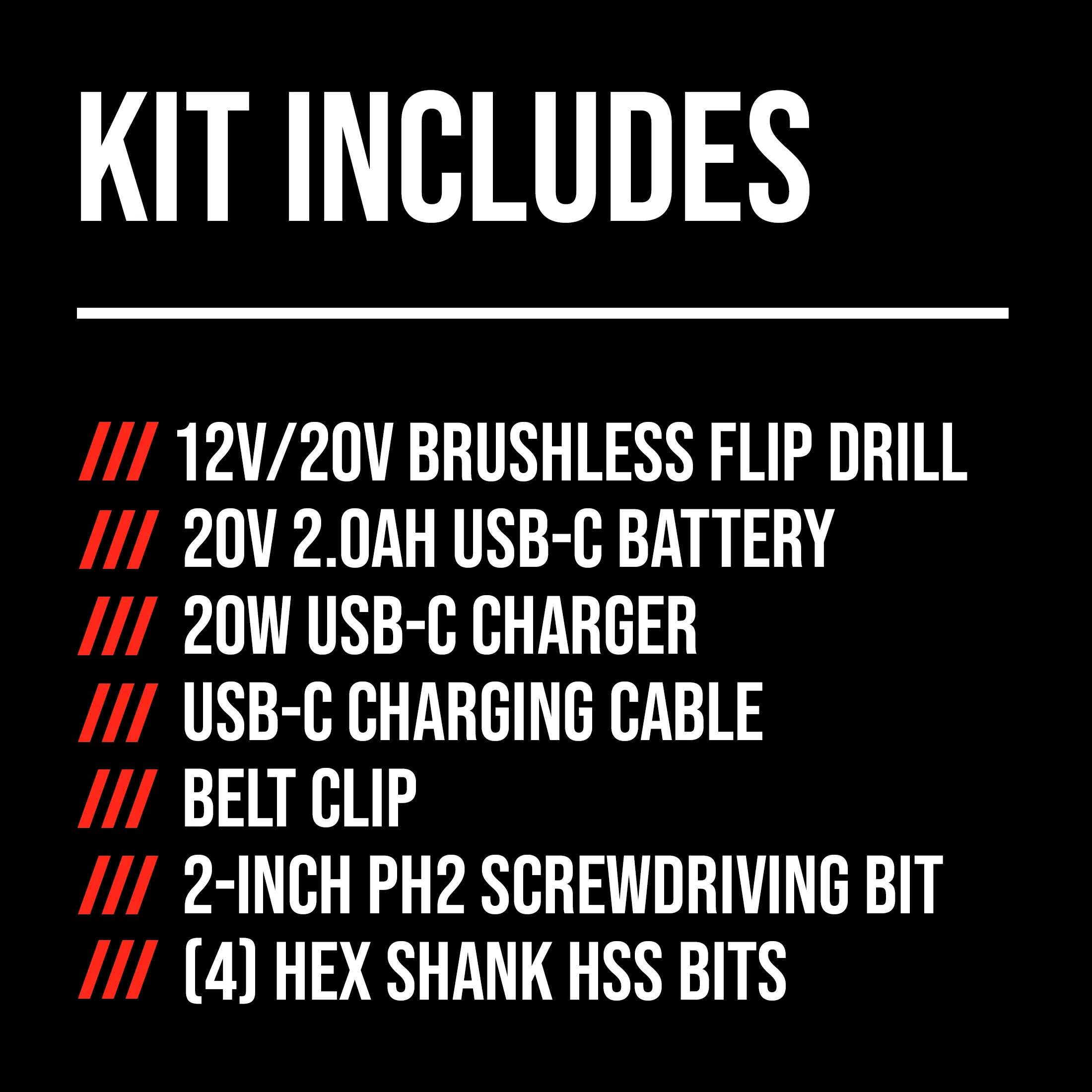 DL6300D-12 Brushless 12V/20V Flip Drill 20V Kit, Torque Adjustment and Display with 2.0Ah Battery and Charger - Image 9