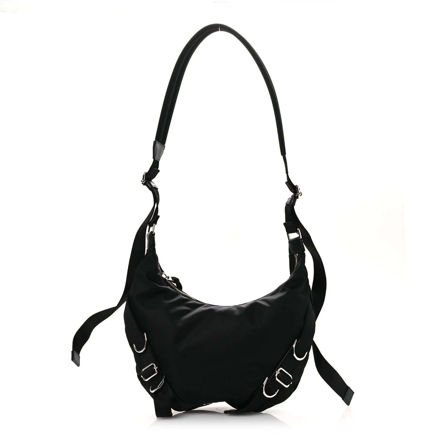 Nylon Voyou Crossbody Bag Black