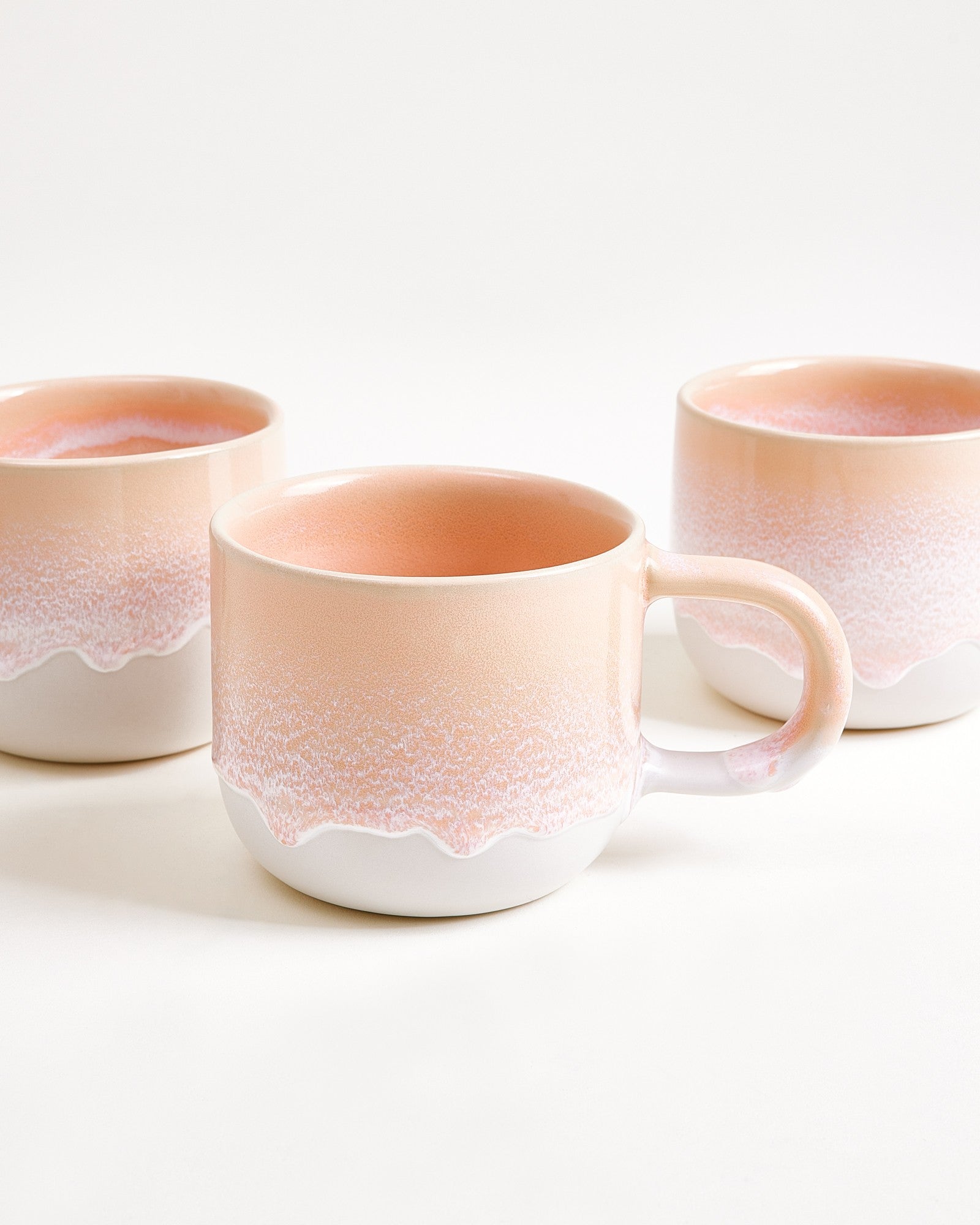 COIMBRA - SMALL MUG APRICOT SET OF 6
