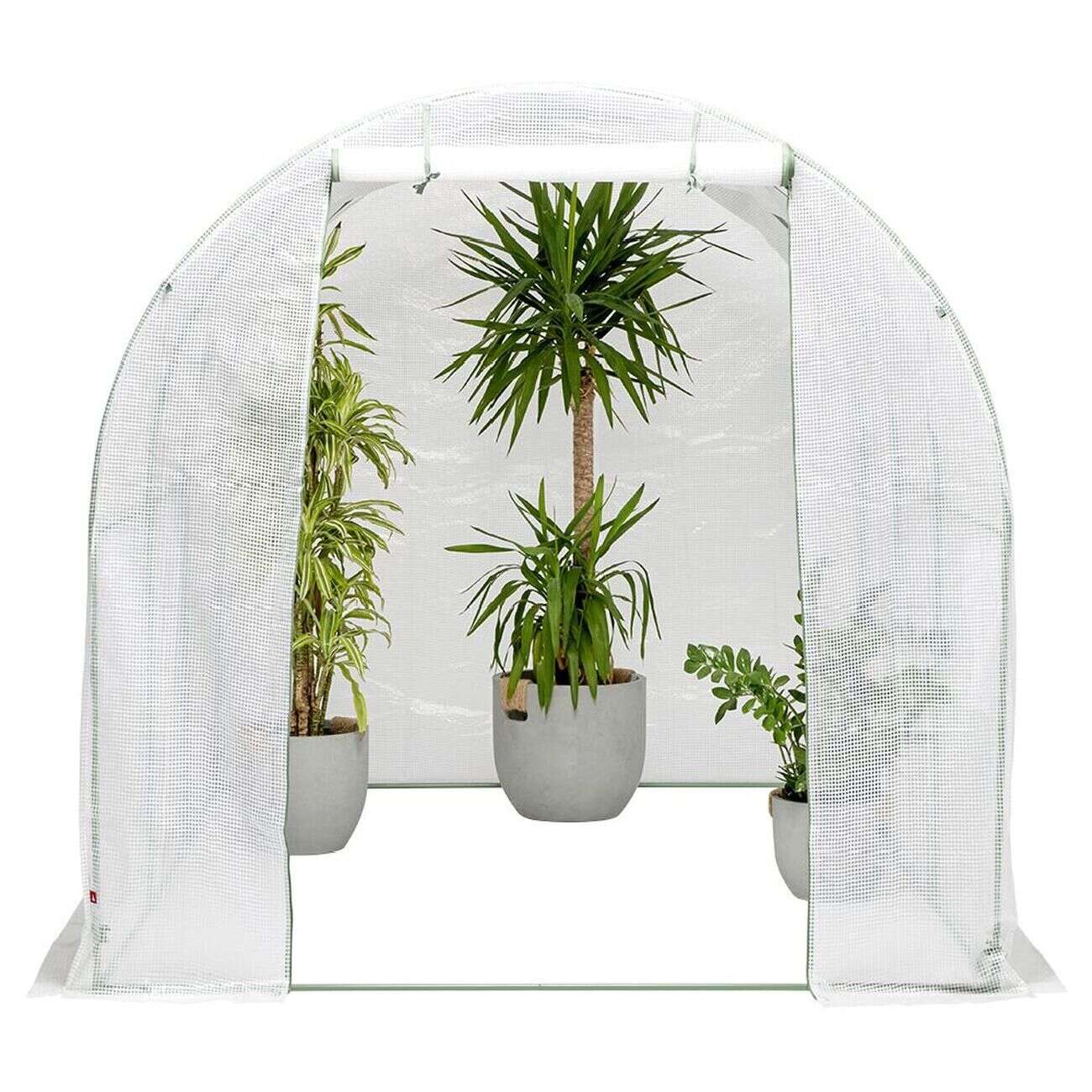 Serre tunnel 6m² 300x200xH200cm