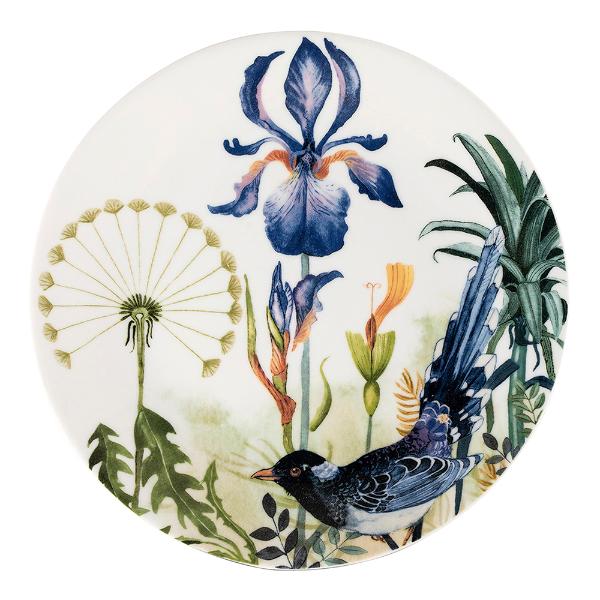 Florytale frokosttallerken 21 cm blue bird