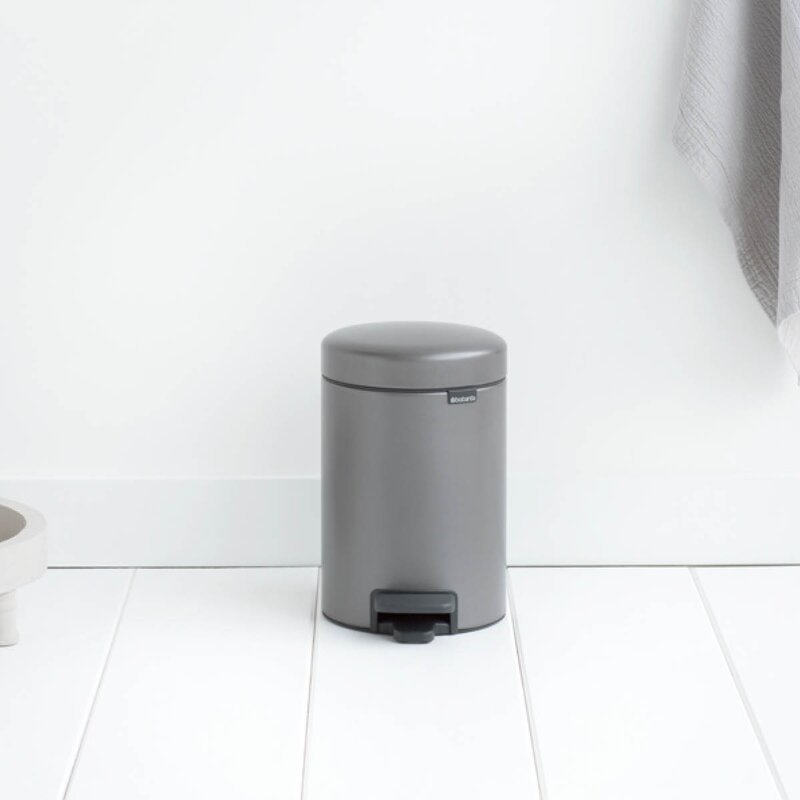 NewIcon pedalbøtte 3L platinum