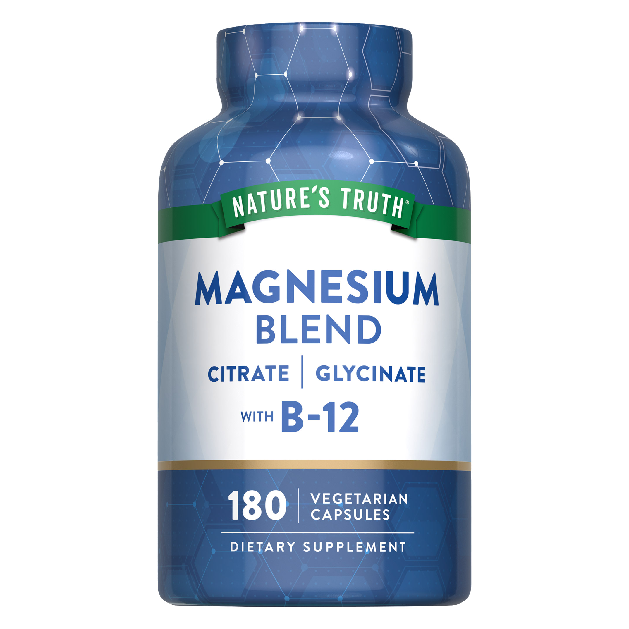 Magnesium Blend, 250 mg, 180 Vegetarian Capsules