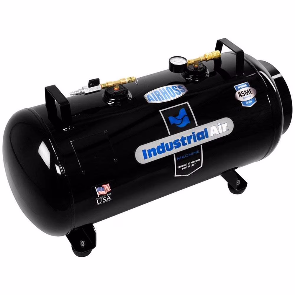 AirHoss 20 Gallon Small Vertical Horizontal Auxiliary Air Tank
