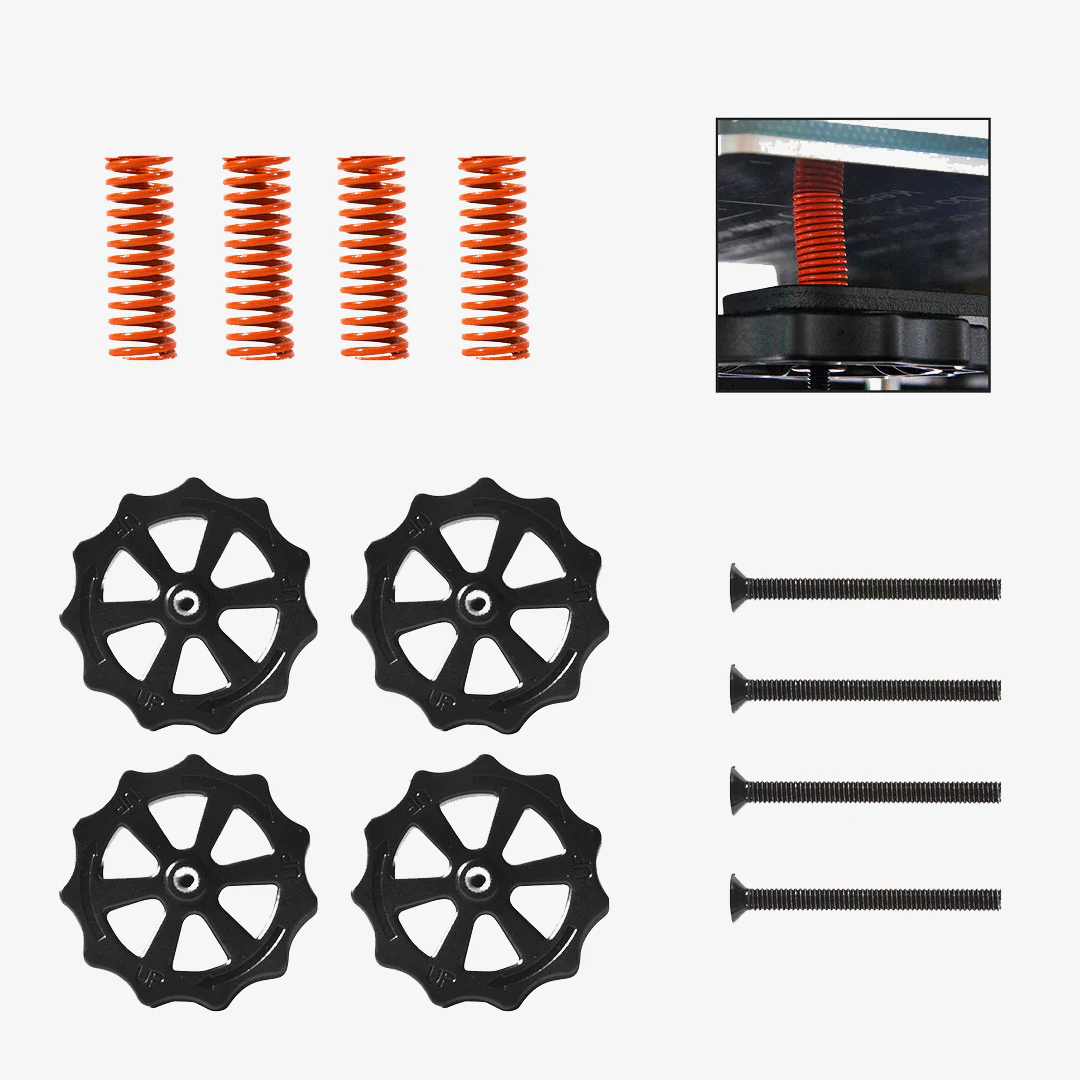 Kit de nivellement à ressorts pour plateau chauffant d'imprimante 3D