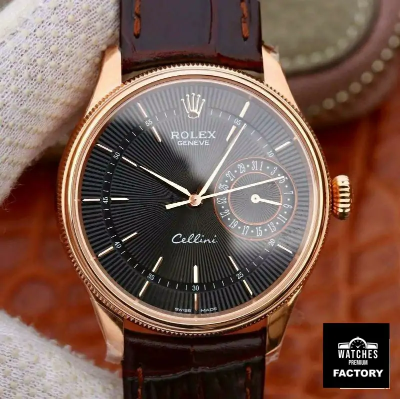 Rolex Celini Date 50515 MKS Factory 18K Rose Gold Case