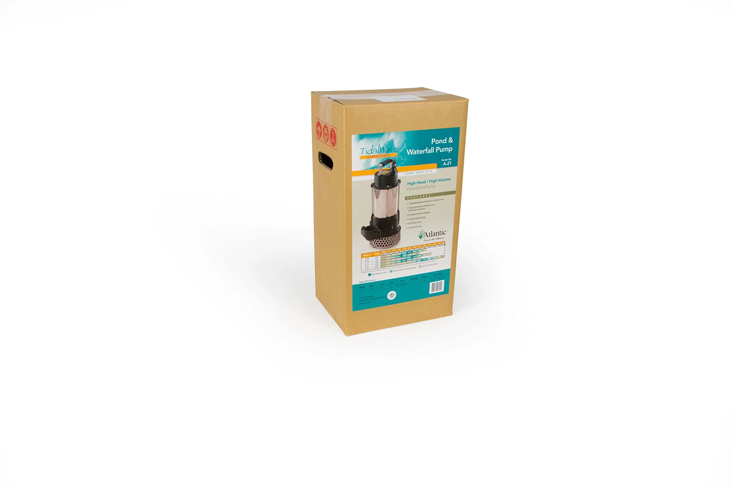 Atlantic Water Gardens A-21 Tidal Wave Pump 1 HP