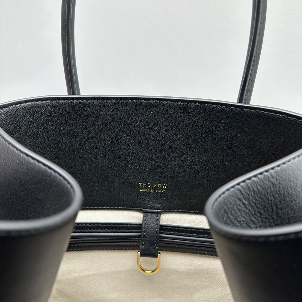 THE ROW  Soft Margaux 15 leather bag(High-end Grade)