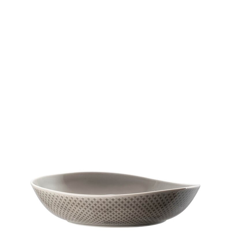 Junto dyp tallerken 25 cm perlegrå