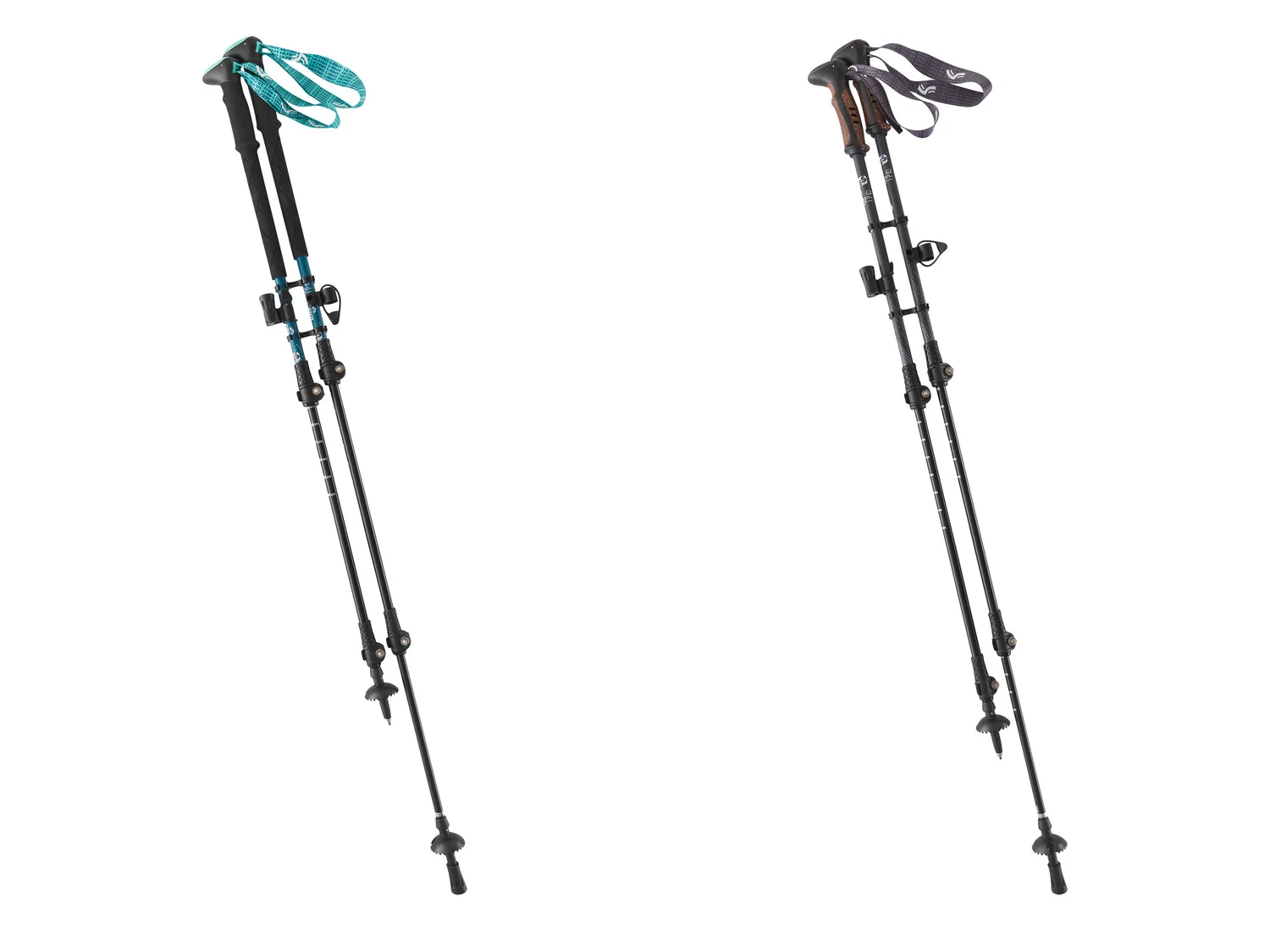 CRIVIT Btons de trekking en aluminium