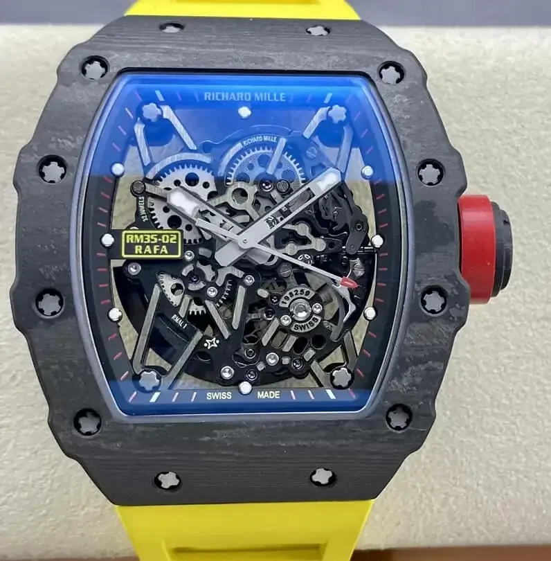 Richard Mille RM35-02 T+ Factory NTPT Rubber Strap