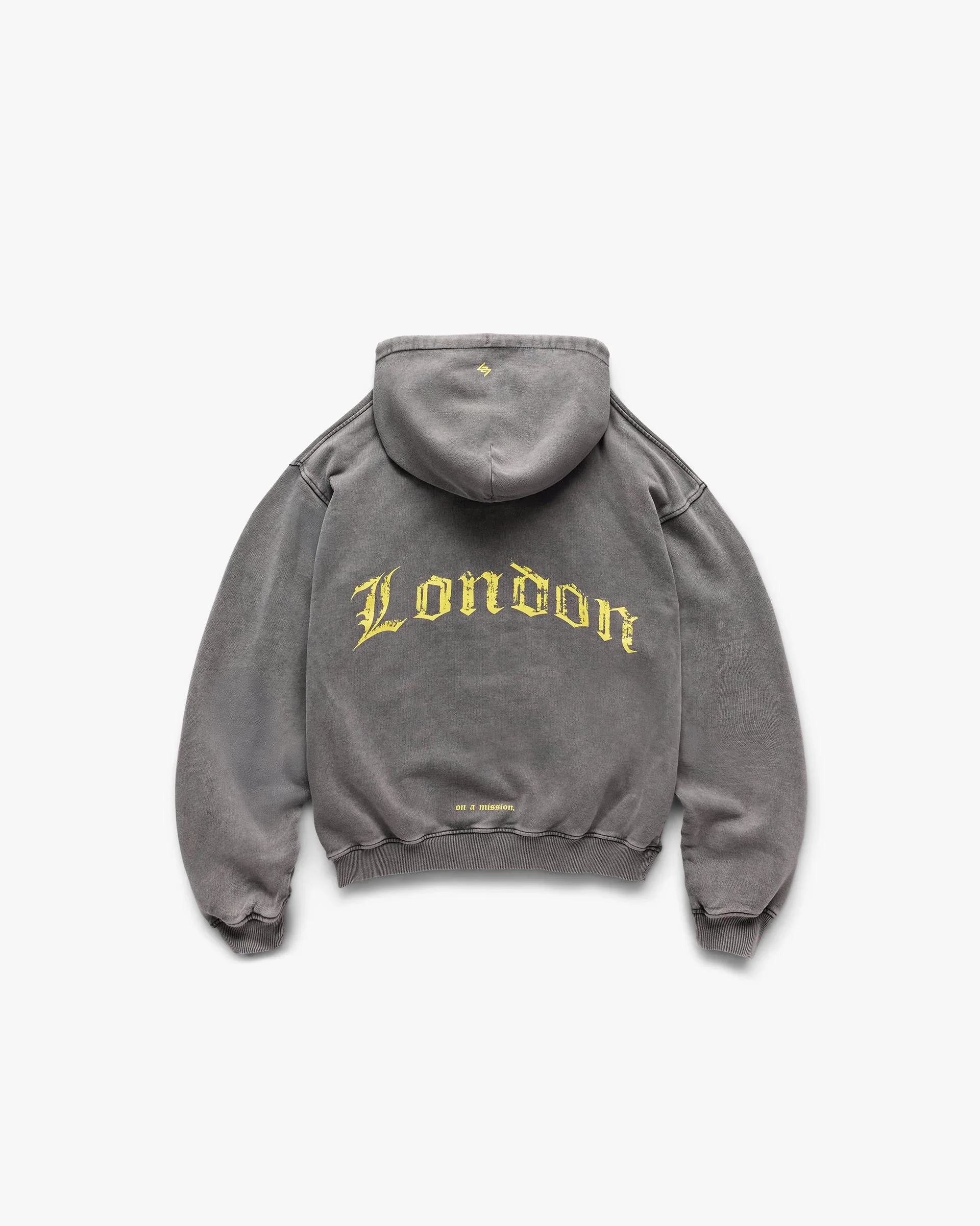 247 London Hoodie - Aged Grey
