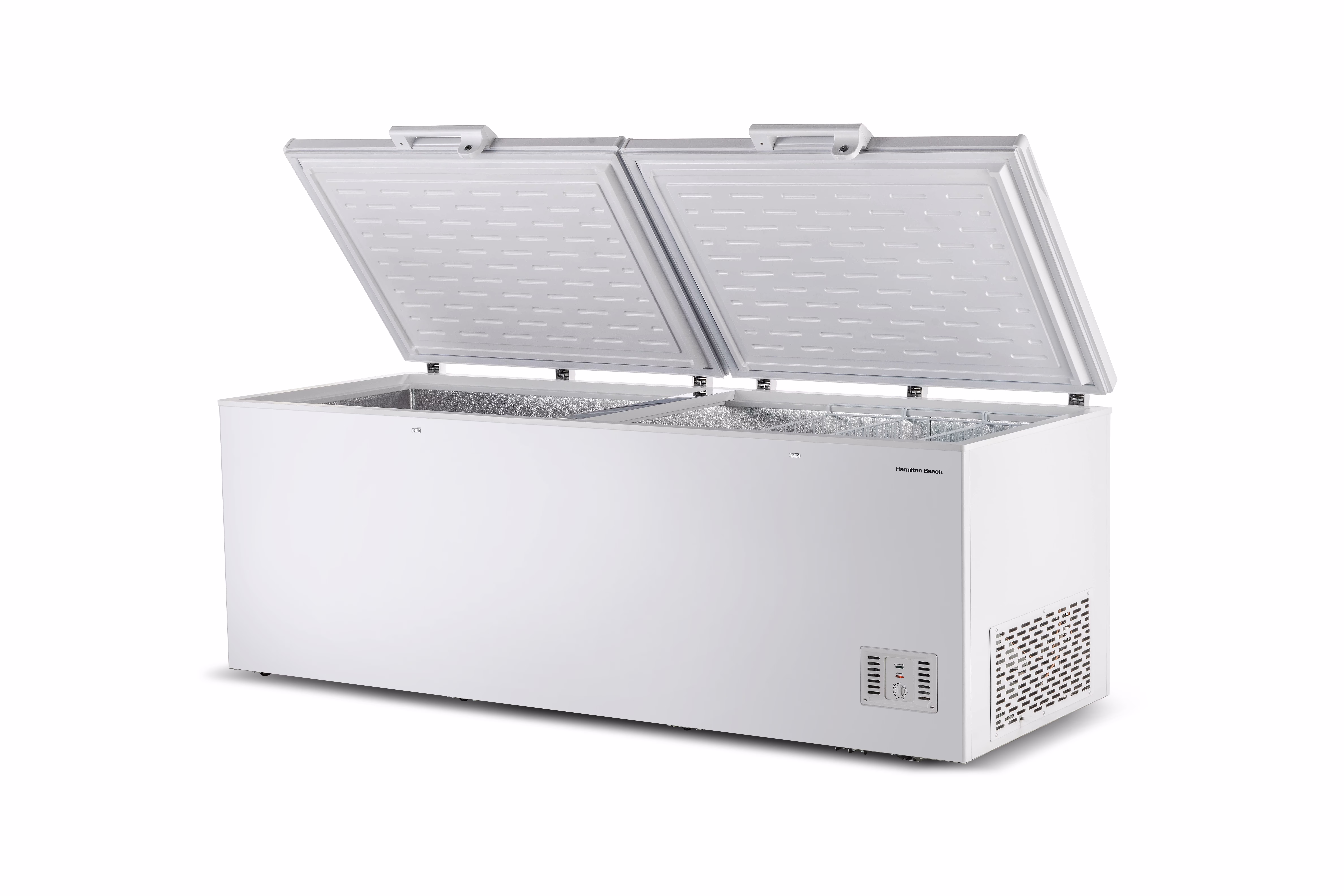 35 0 Cu  Ft  Chest Freezer, Two Door, White
