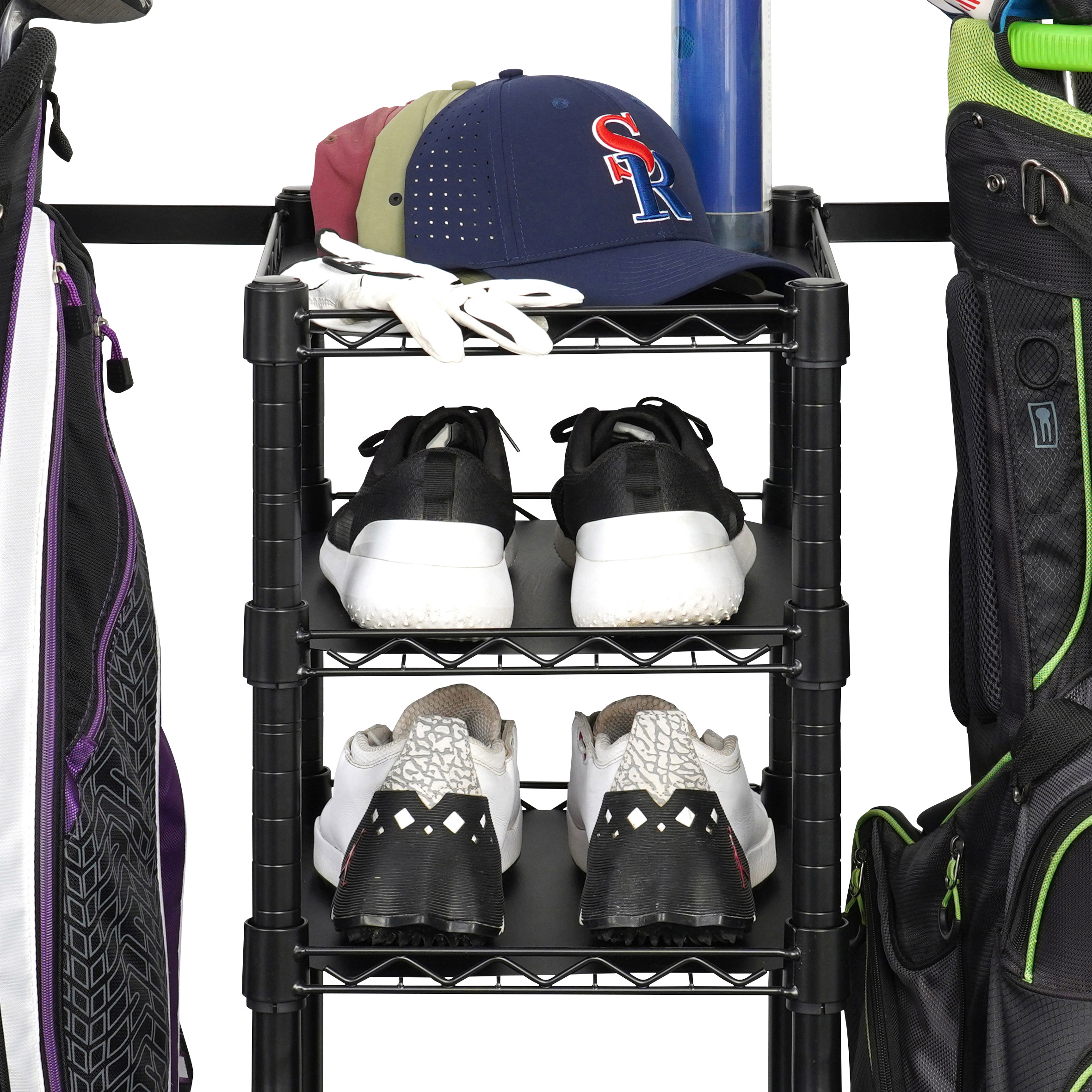 Golf Bag and Equipment Storage Rack - Image 5