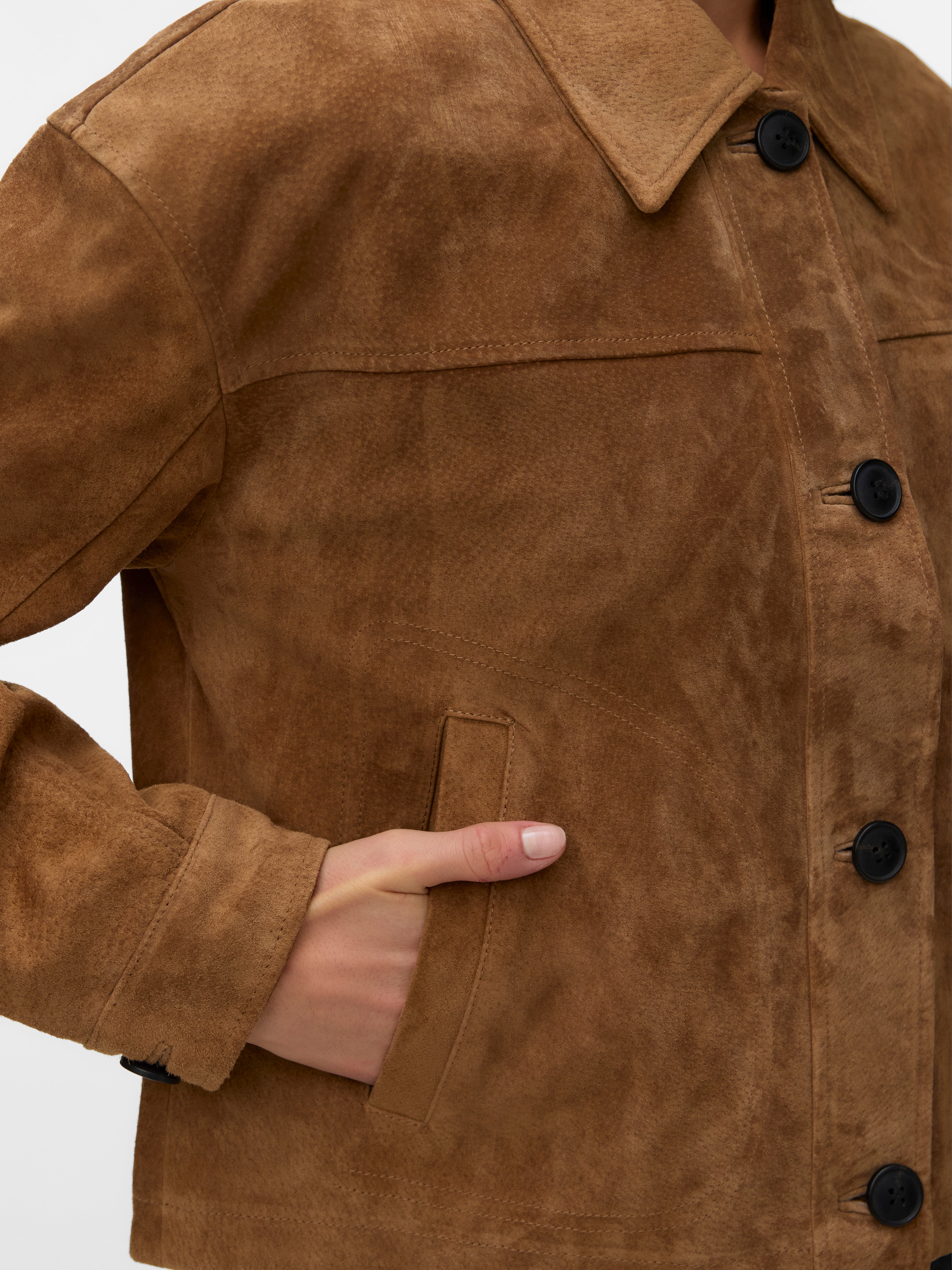 VERO MODA® VMROYCESTINE Suede Jacket