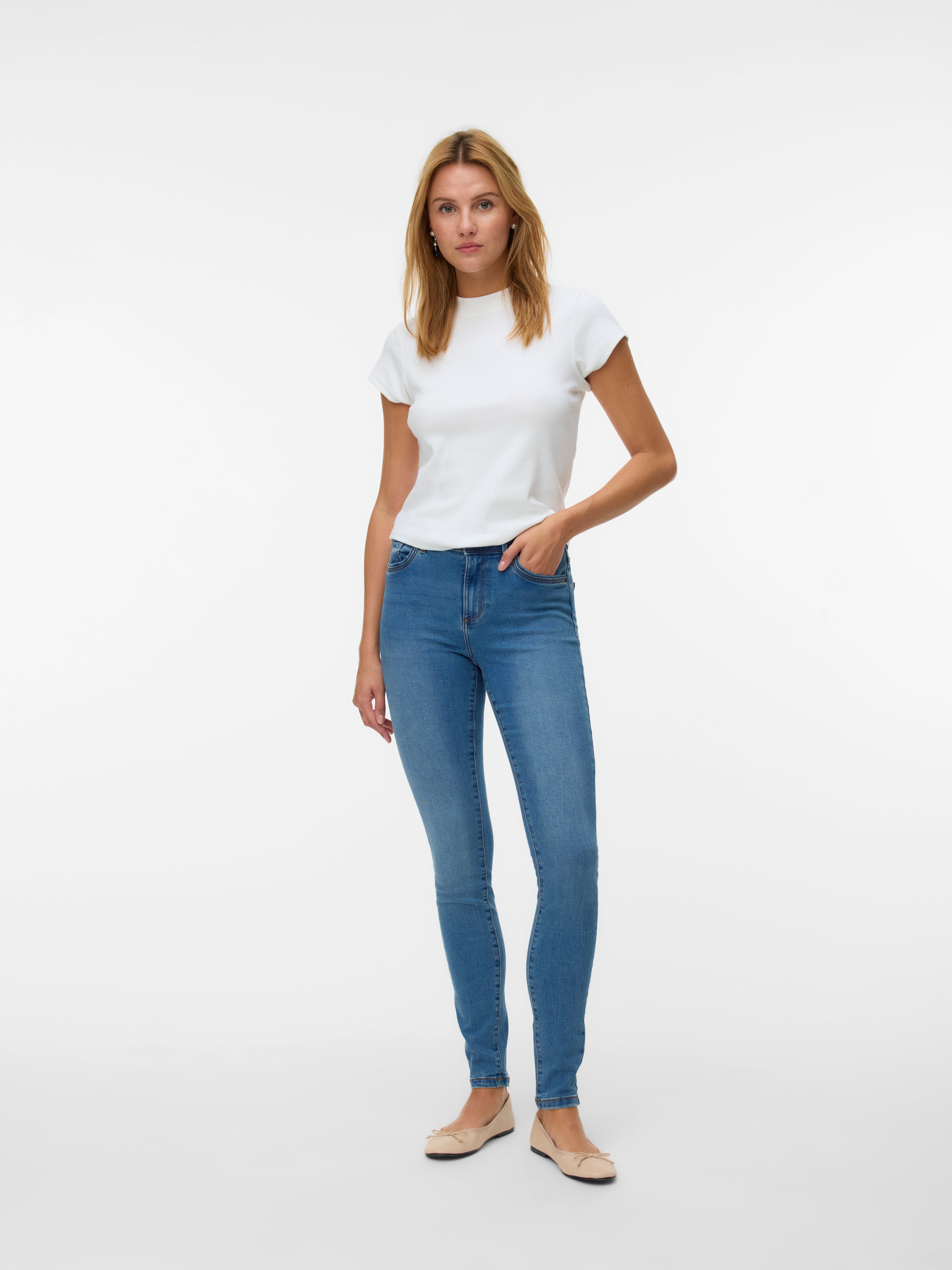 VERO MODA® VMTANYA Mid rise Skinny Fit Jeans