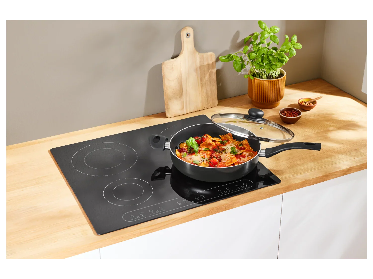 SILVERCREST Sauteuse en aluminium,  28 cm